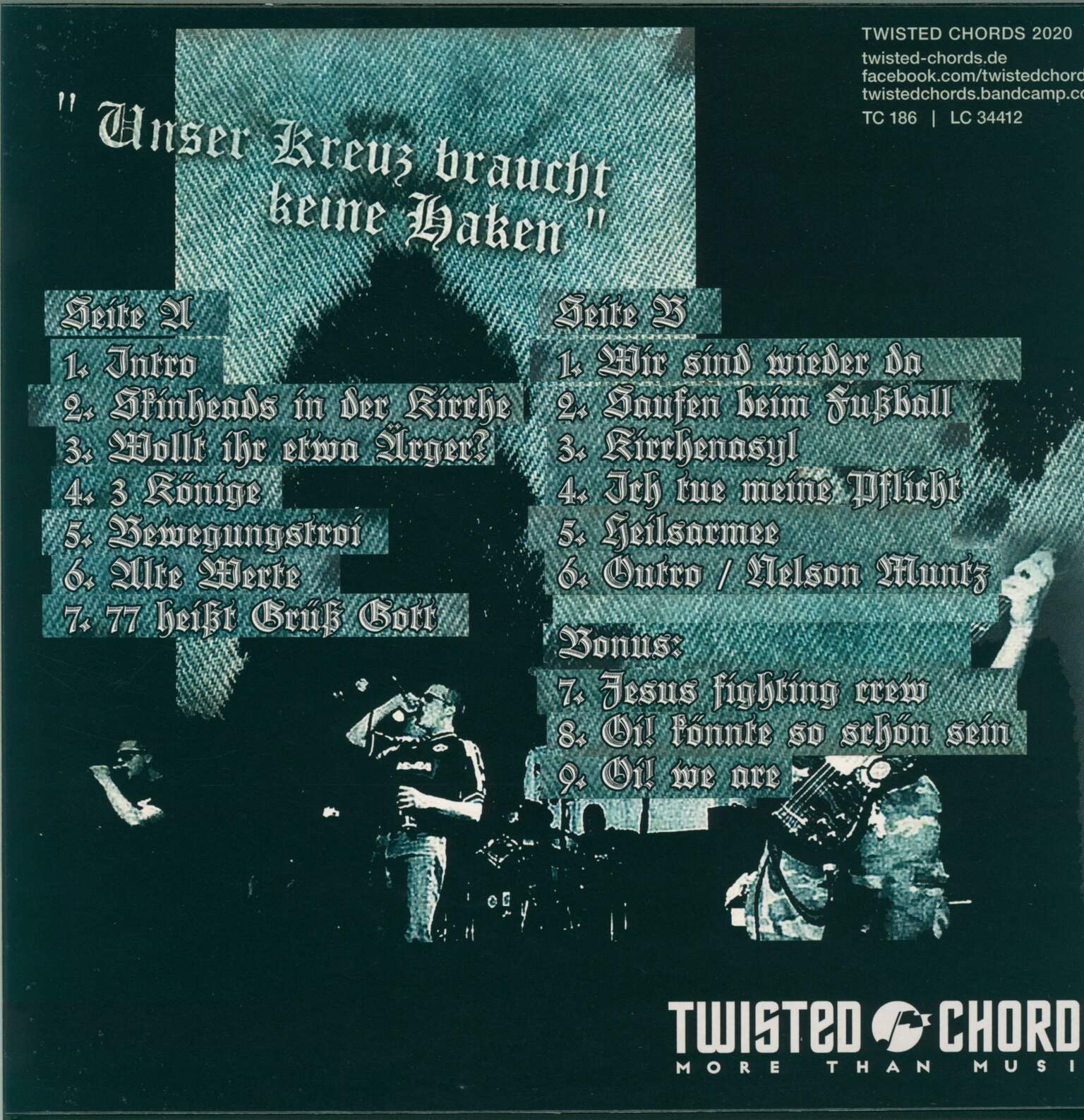 Jesus Skins: Unser Kreuz Braucht Keine Haken, 1×LP (Vinyl)