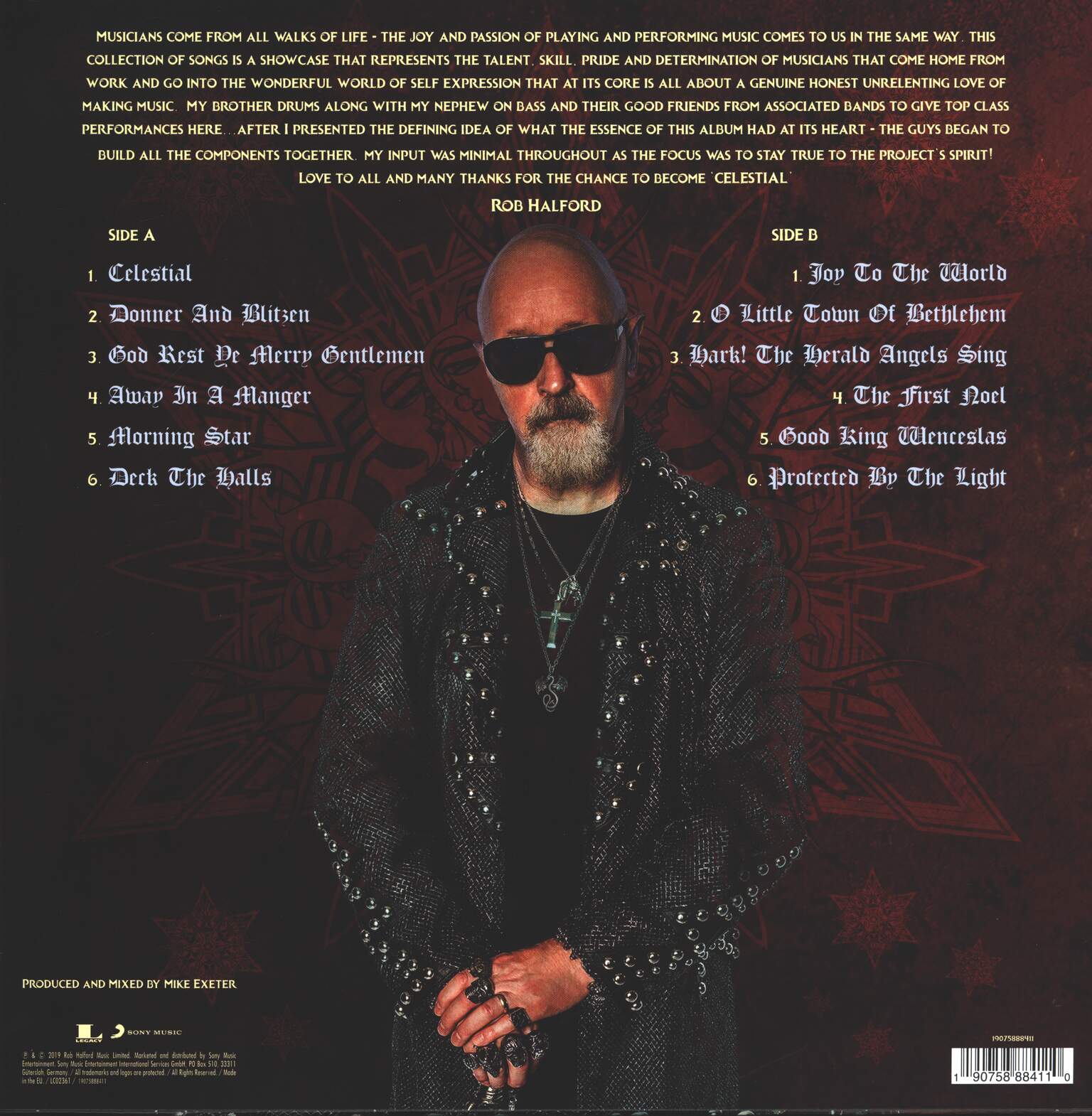 Rob Halford With Family & Friends: Celestial, 1×LP (Vinyl)