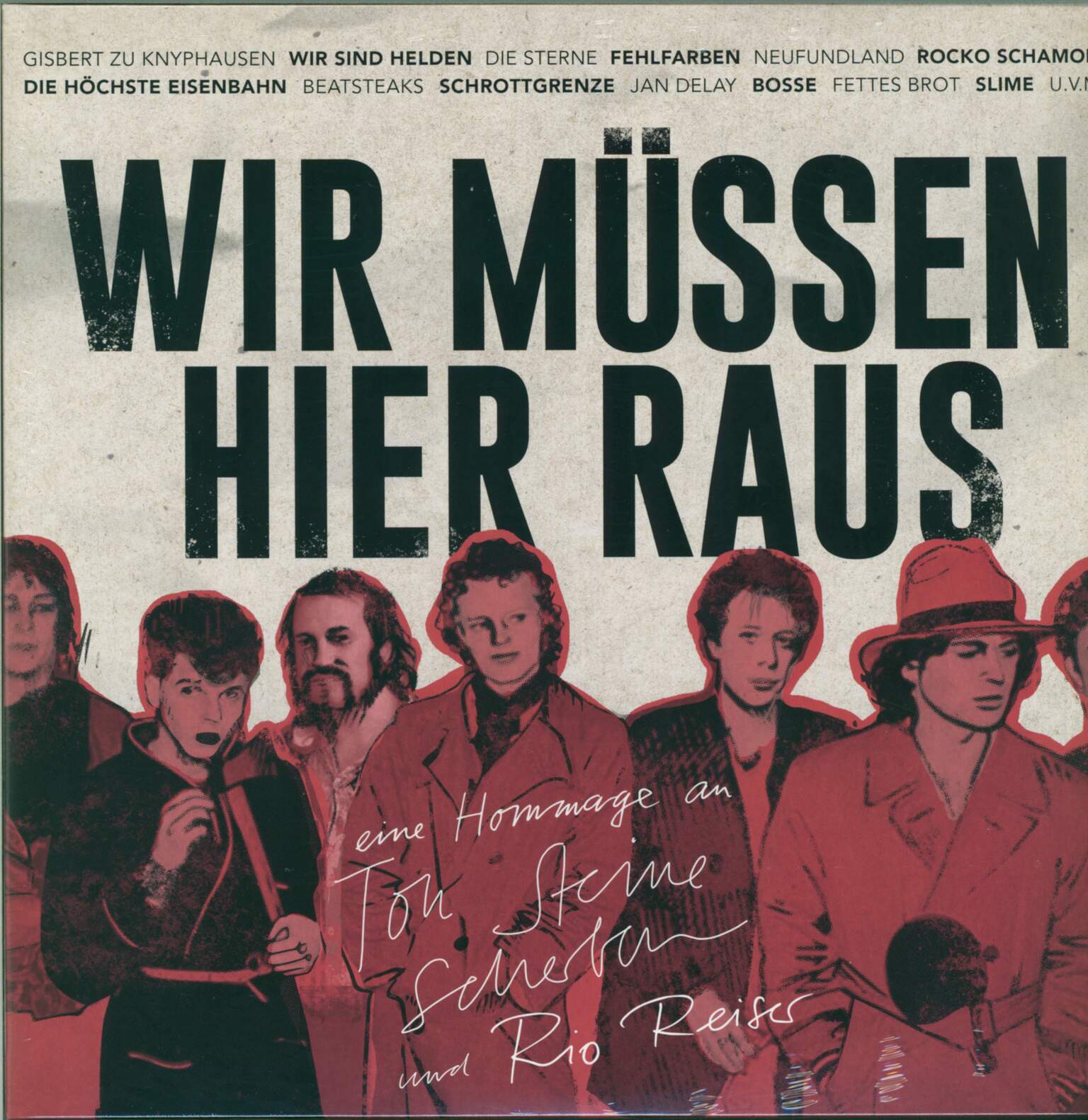 Various: Wir Müssen Hier Raus - Eine Hommage An Ton Steine Scherben Und Rio Reiser, 2×LP (Vinyl)