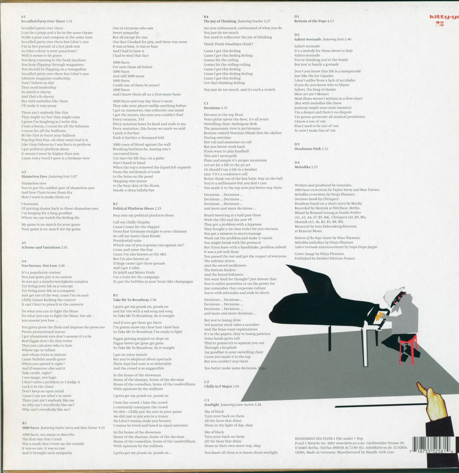 Gonzales: III "Presidential Suite", 2×LP (Vinyl)