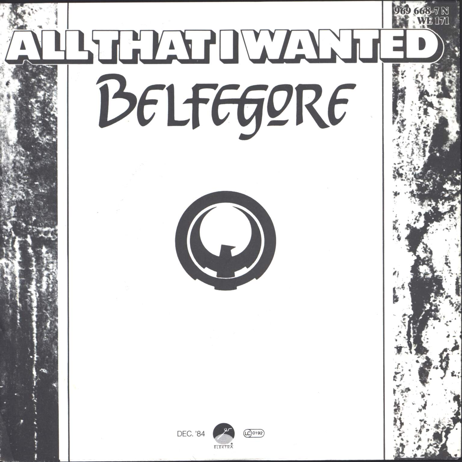 Belfegore: All That I Wanted, 1×7" Single (Vinyl)