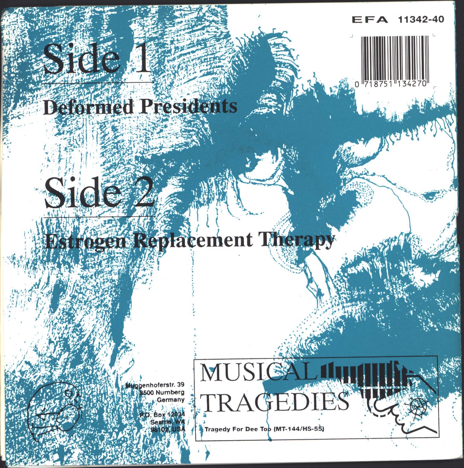Doc Wör Mirran: Deformed Presidents Protect Each Other, 1×7" Single (Vinyl)