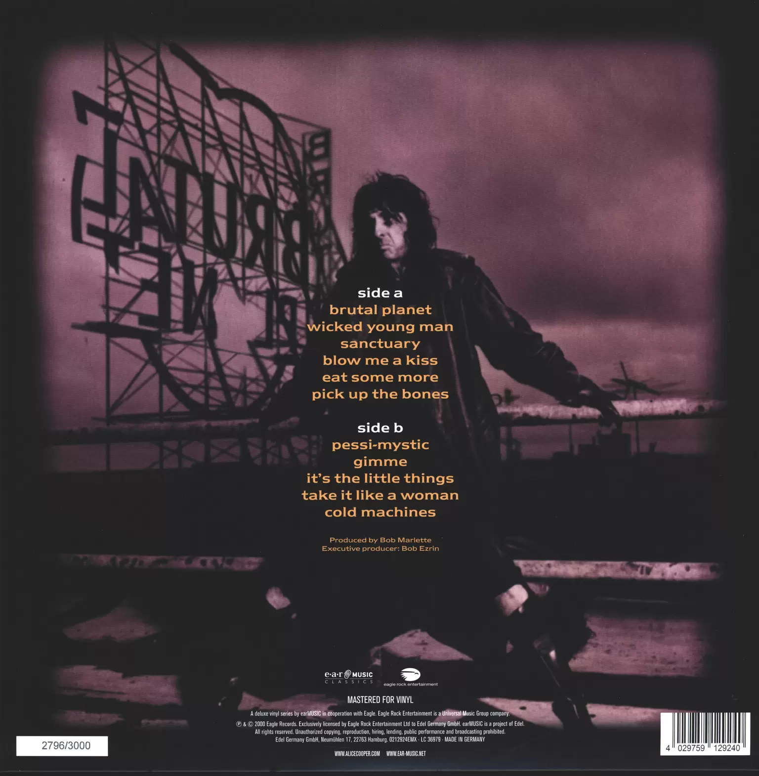 Alice Cooper: Brutal Planet, 1×CD, 1×LP (Vinyl)