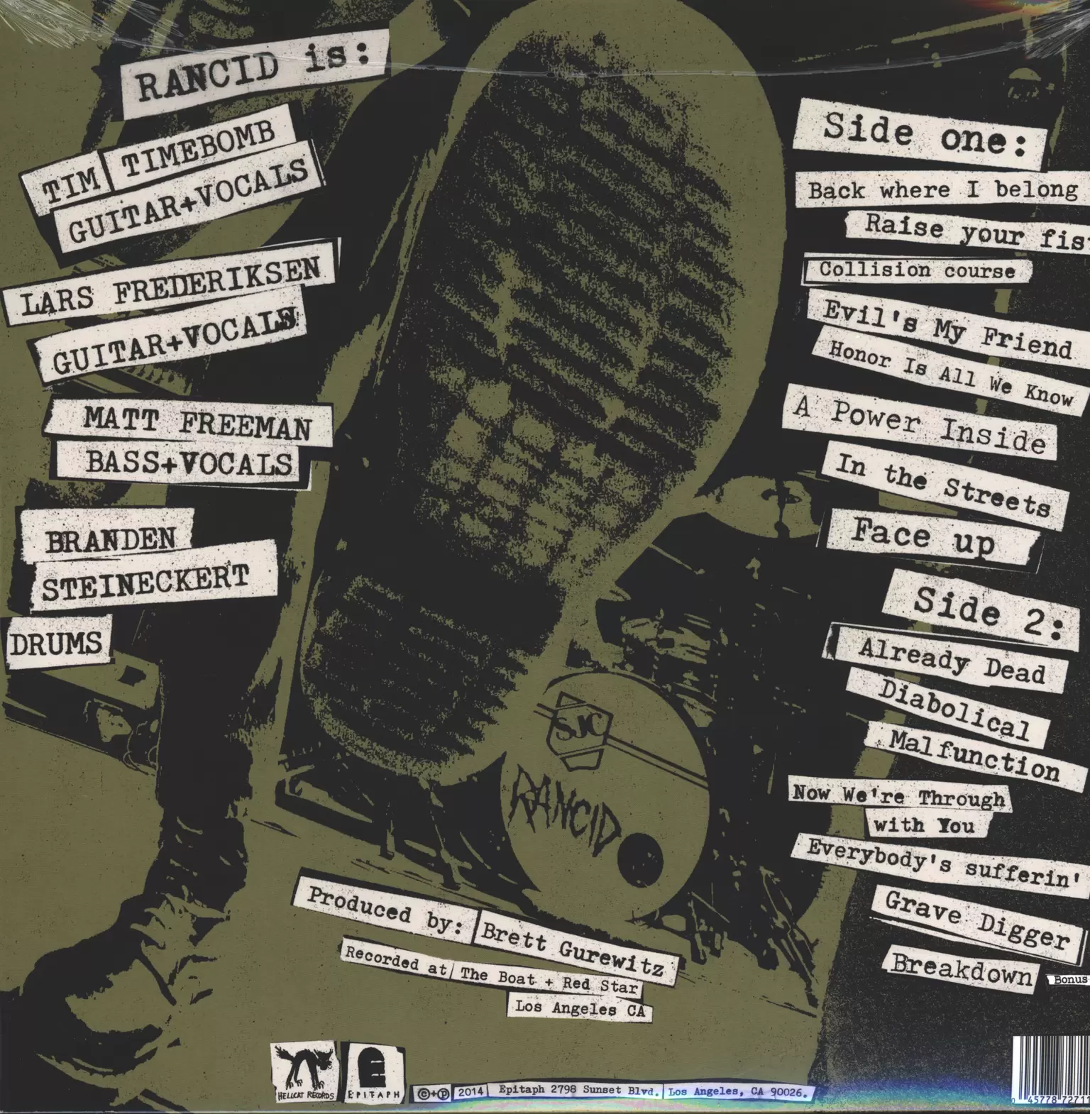 Rancid: ...Honor Is All We Know, 1×CD, 1×LP (Vinyl)
