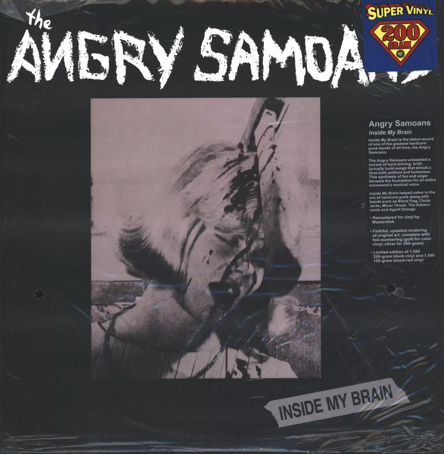 Angry Samoans: Inside My Brain, 1×LP (Vinyl)