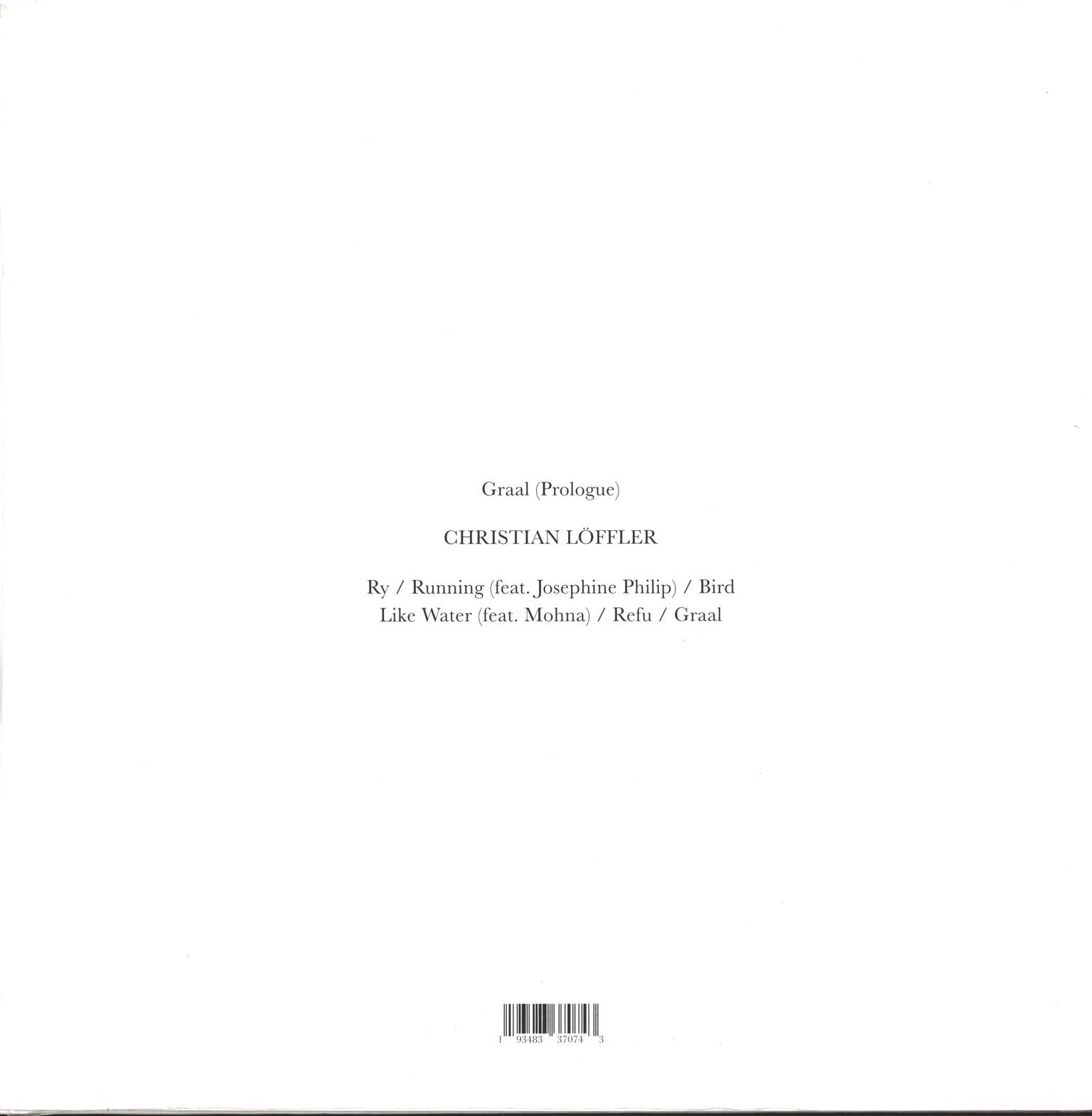 Christian Löffler: Graal (Prologue), 1×LP (Vinyl)
