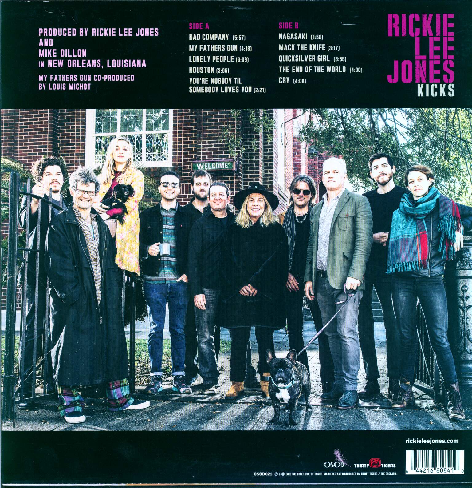 Rickie Lee Jones: Kicks, 1×LP (Vinyl)