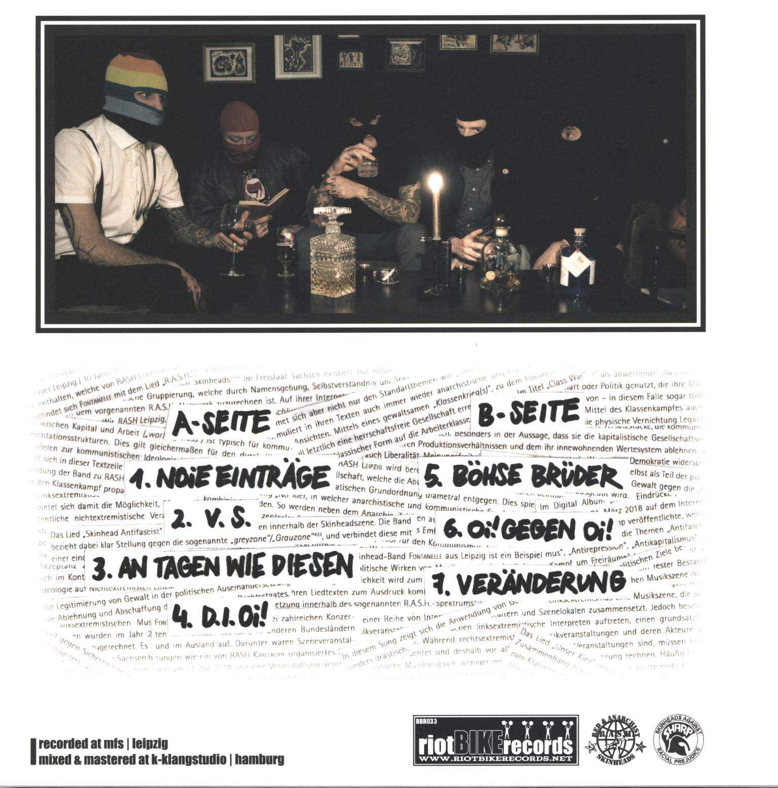Fontanelle: Noi!e Einträge, 1×10" Vinyl EP