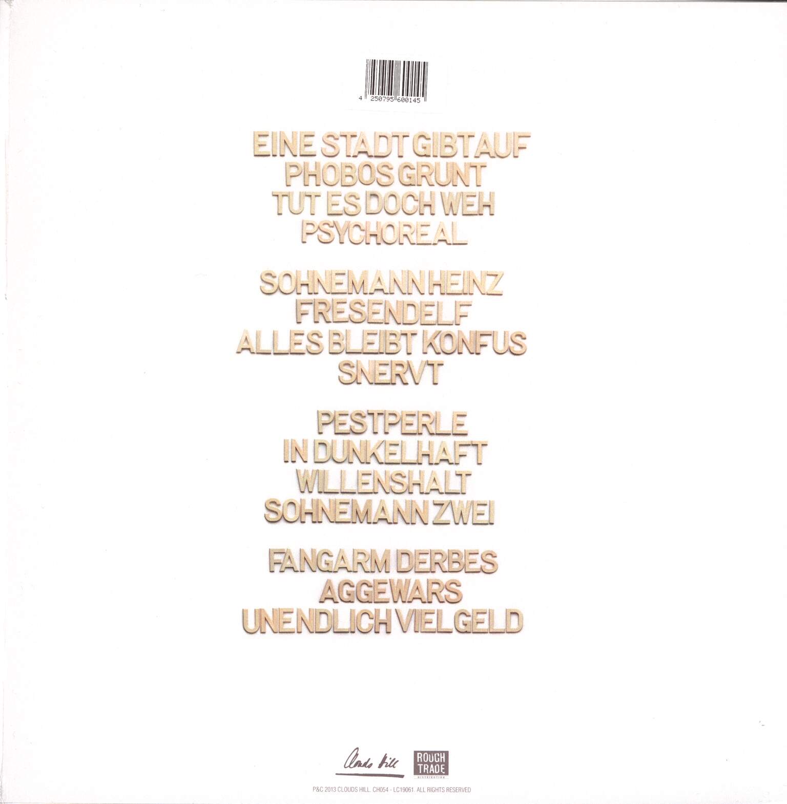 Turbostaat: Stadt Der Angst, 1×CD, 2×LP (Vinyl)