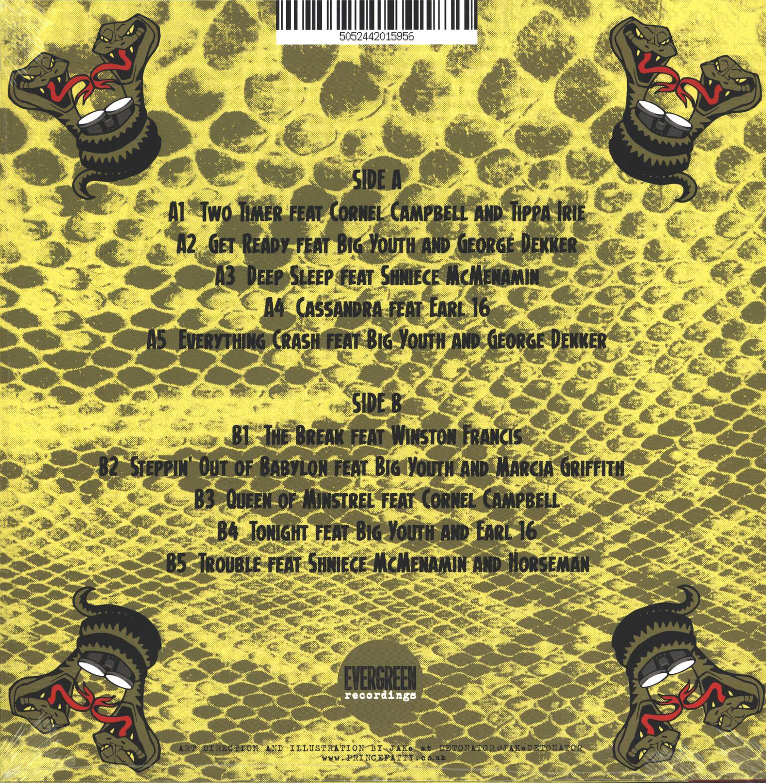 Prince Fatty: In The Viper's Shadow, 1×LP (Vinyl)