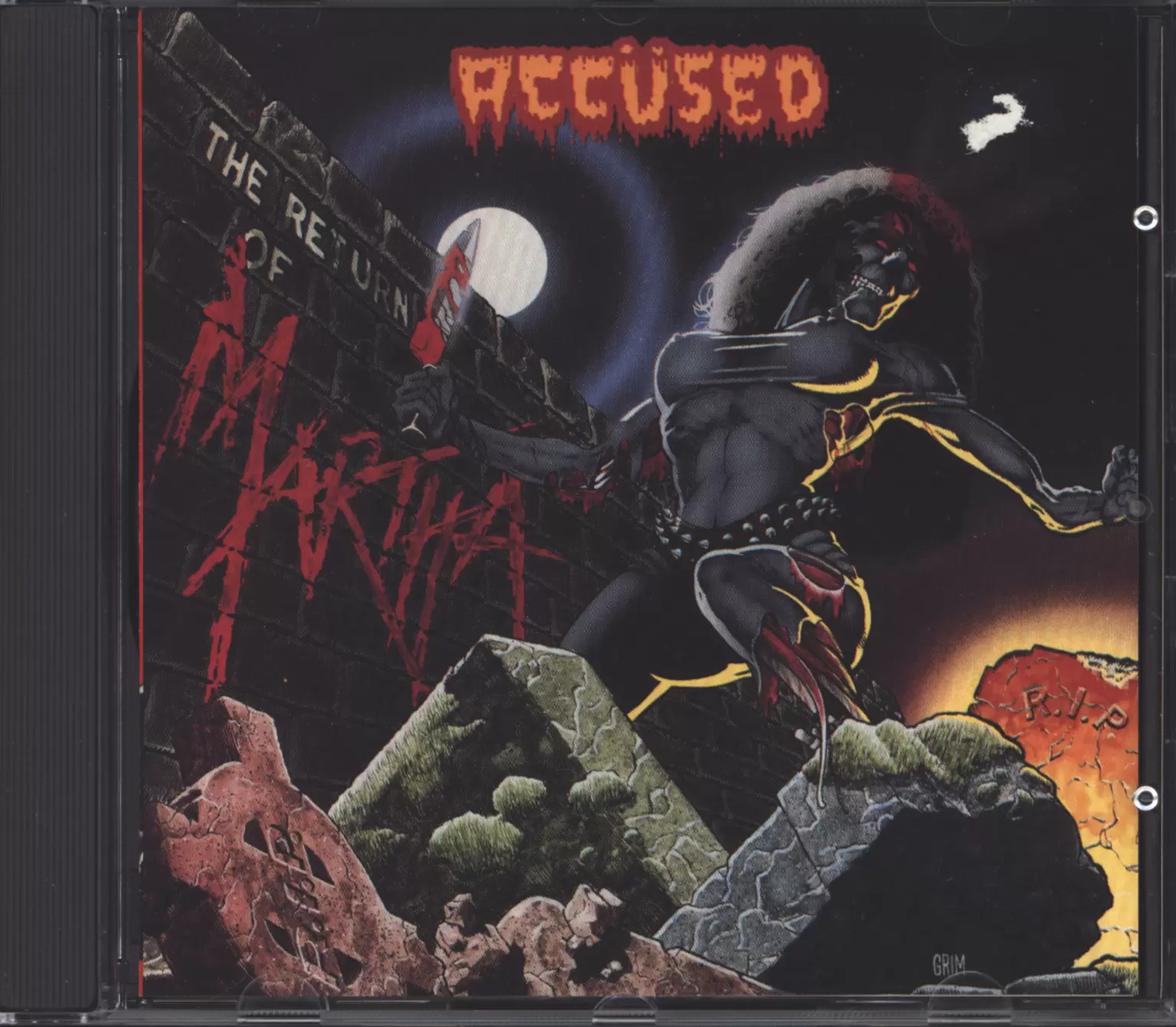 The Accüsed: The Return Of Martha Splatterhead, 1×CD