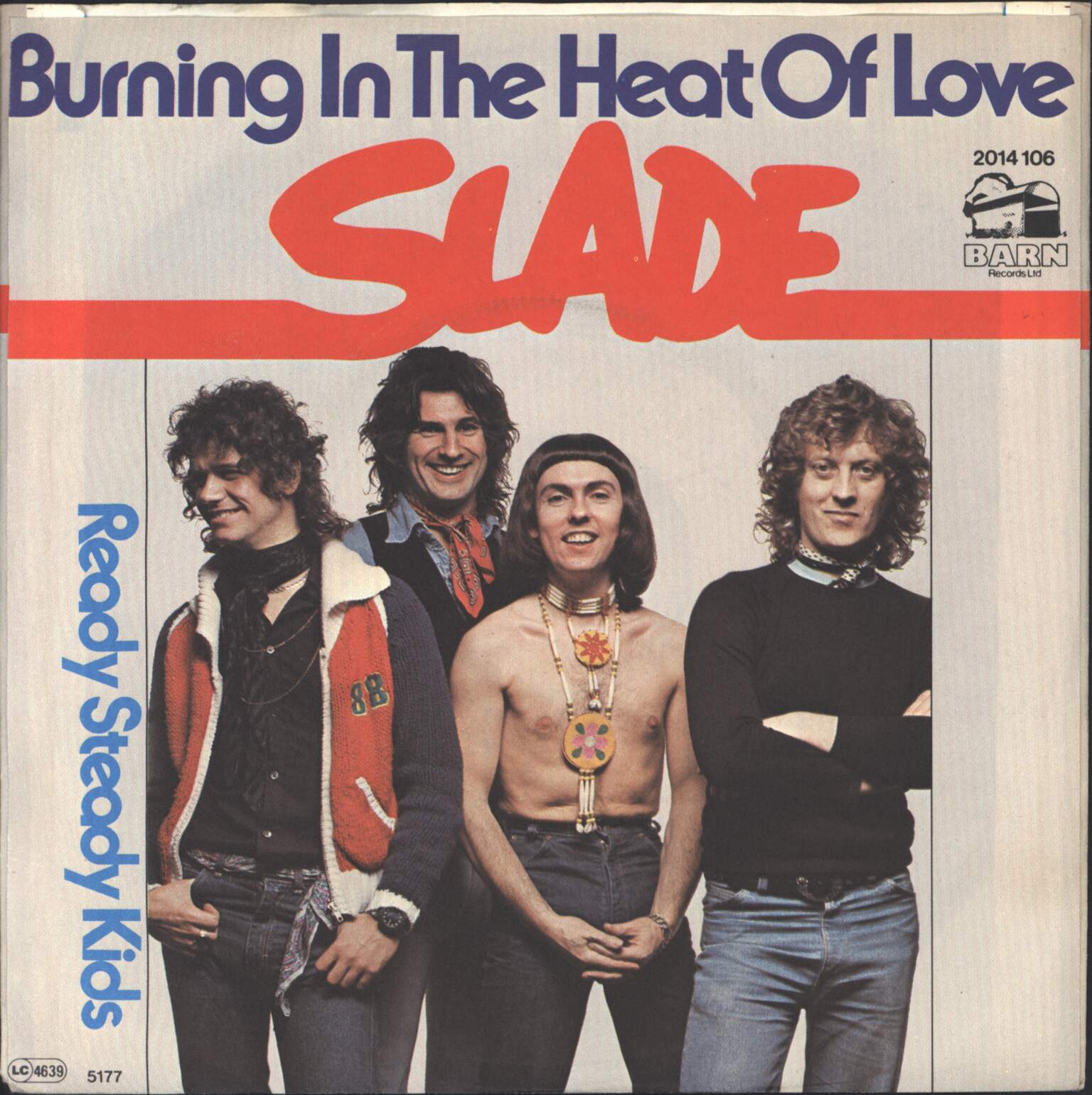 Slade: Burning In The Heat Of Love, 1×7" Single (Vinyl)