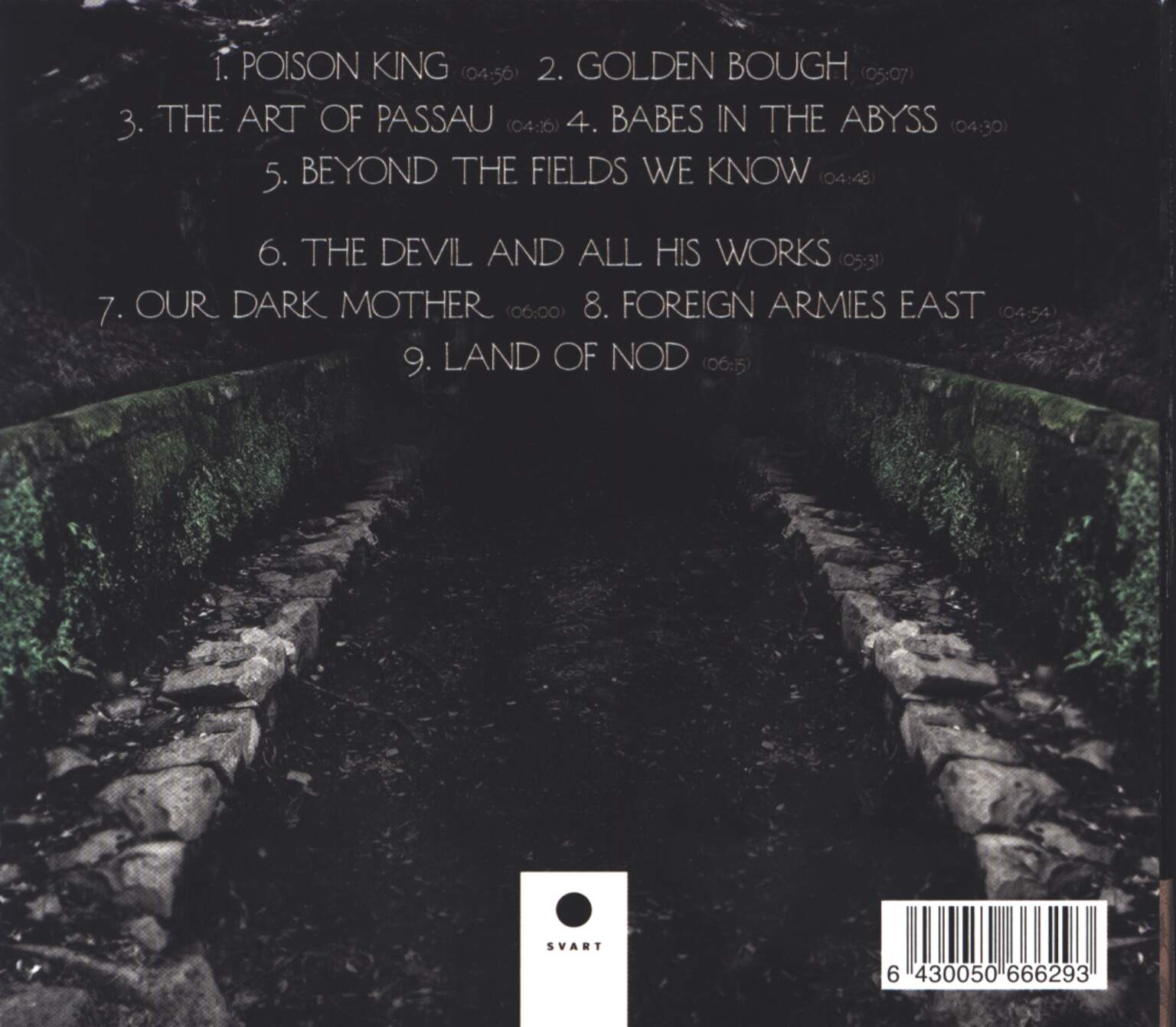 Sleep Of Monsters: II: Poison Garden, 1×CD