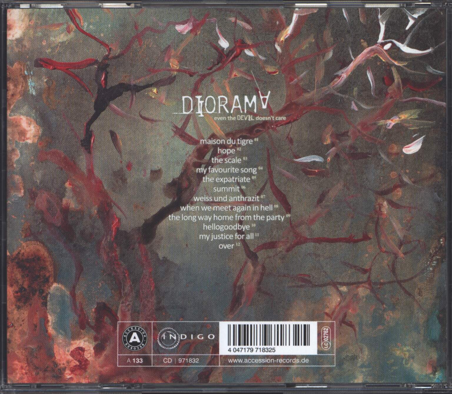 Diorama: Even The Devil Doesn't Care, 1×CD