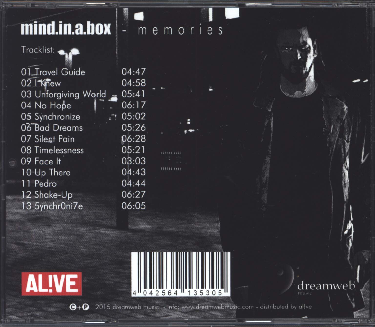 mind.in.a.box: Memories, 1×CD