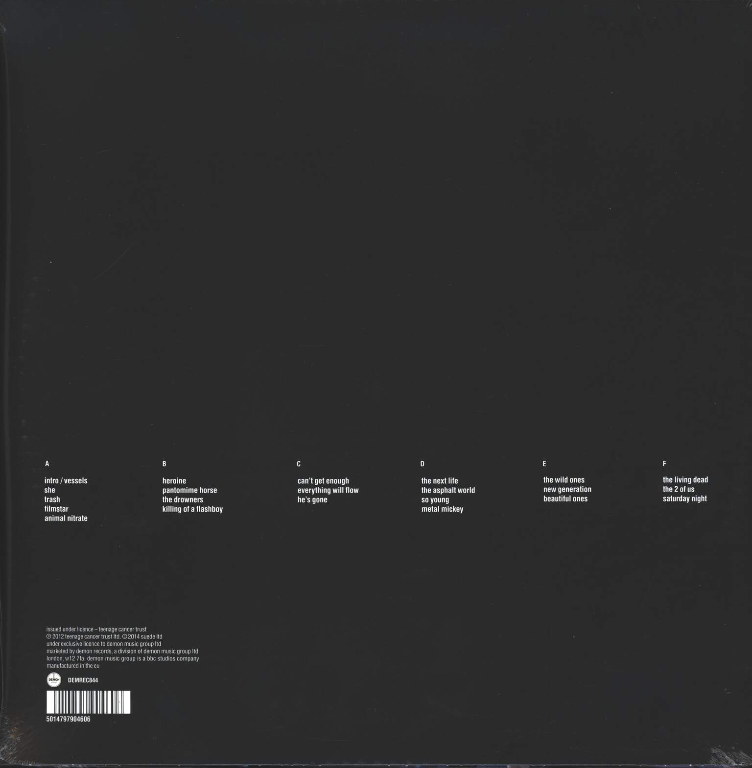 Suede: Royal Albert Hall. 24 March 2010, 3×LP (Vinyl)