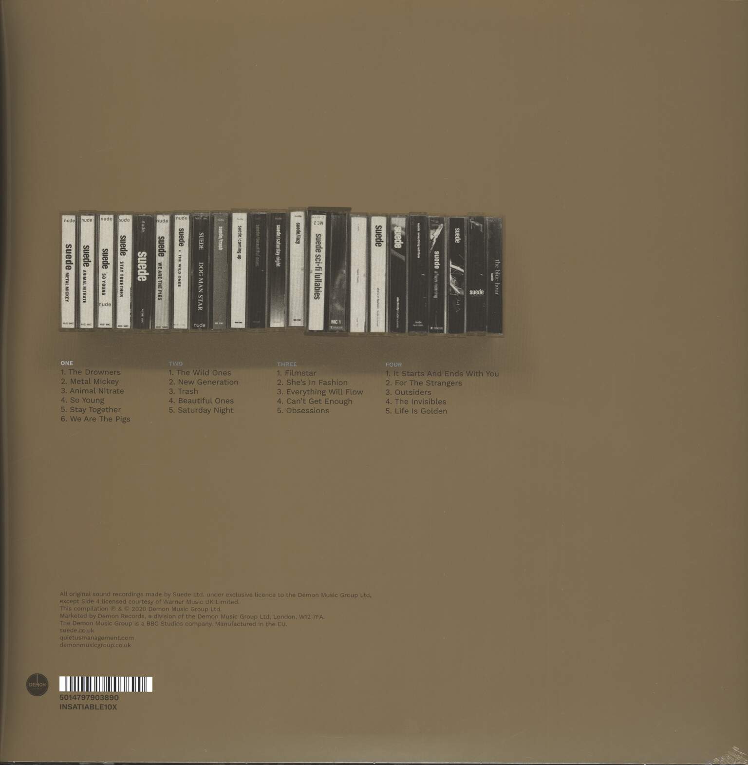 Suede: The Best Of Suede. Beautiful Ones. 1992-2018, 2×LP (Vinyl)