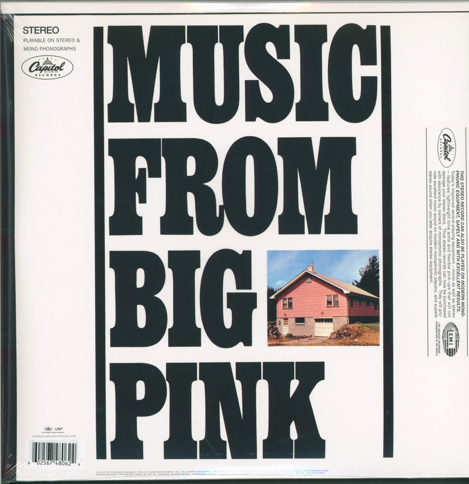The Band: Music From Big Pink, 2×LP (Vinyl)