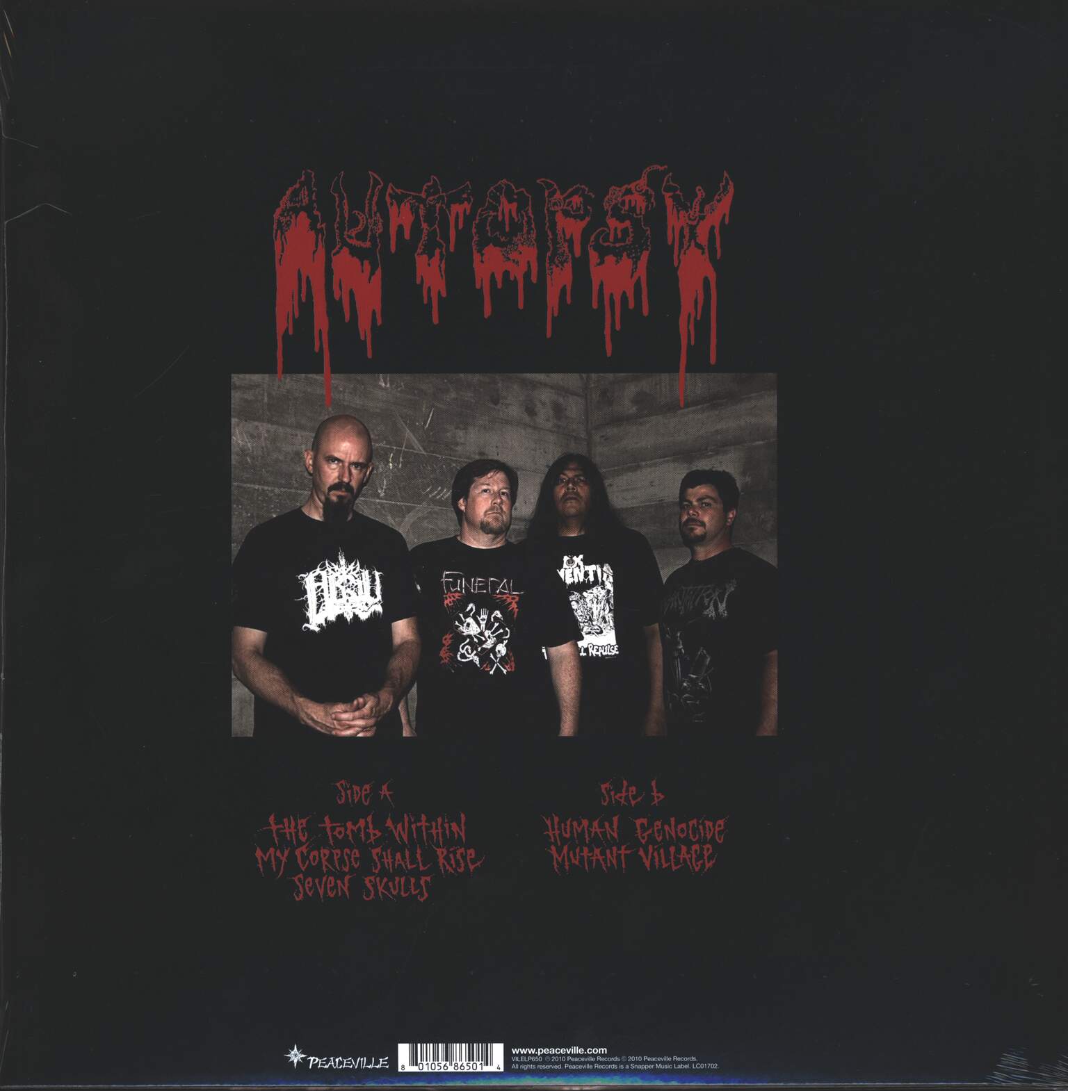 Autopsy: The Tomb Within, 1×12" Maxi Single (Vinyl)