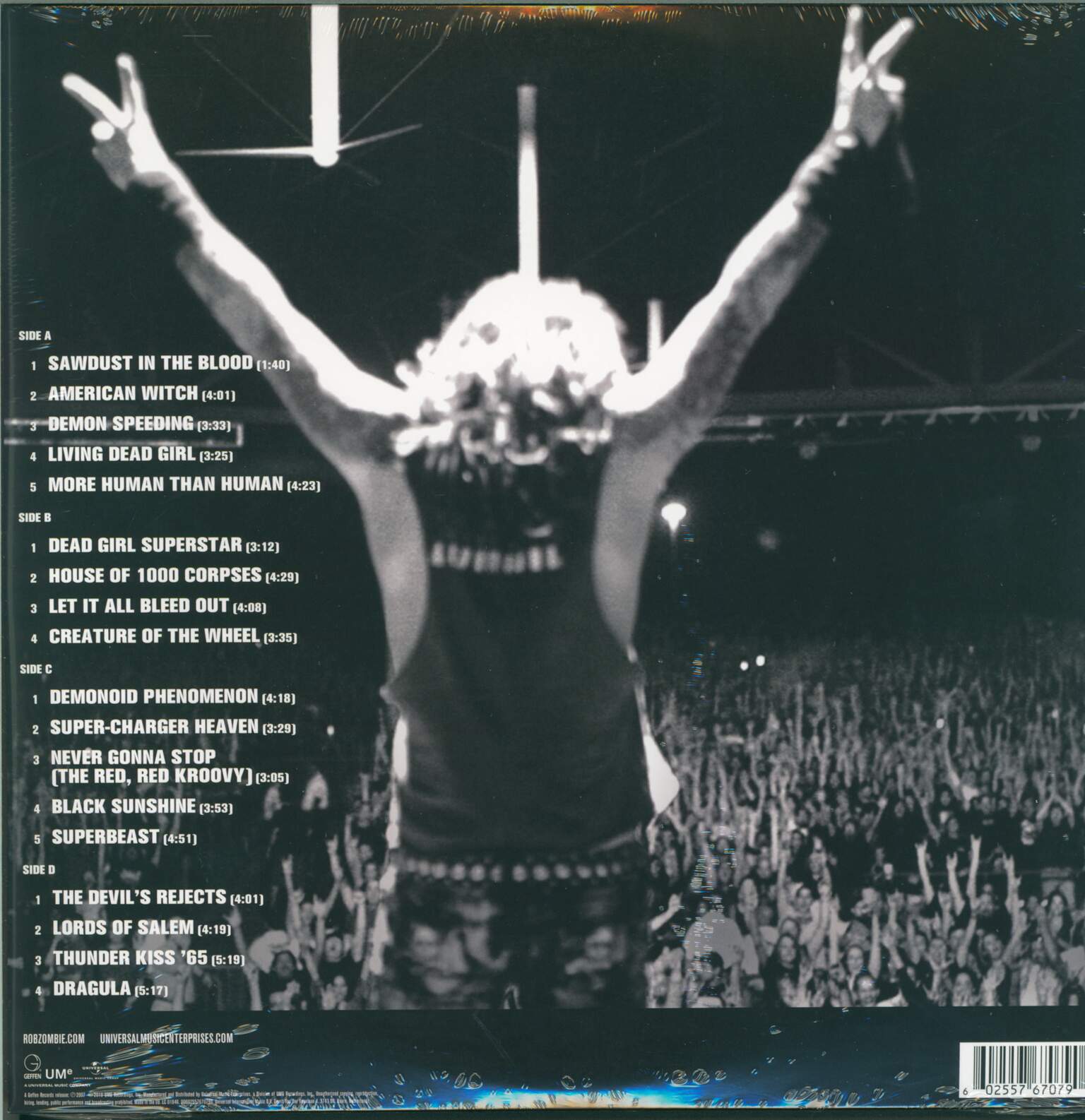 Rob Zombie: Zombie Live, 2×LP (Vinyl)