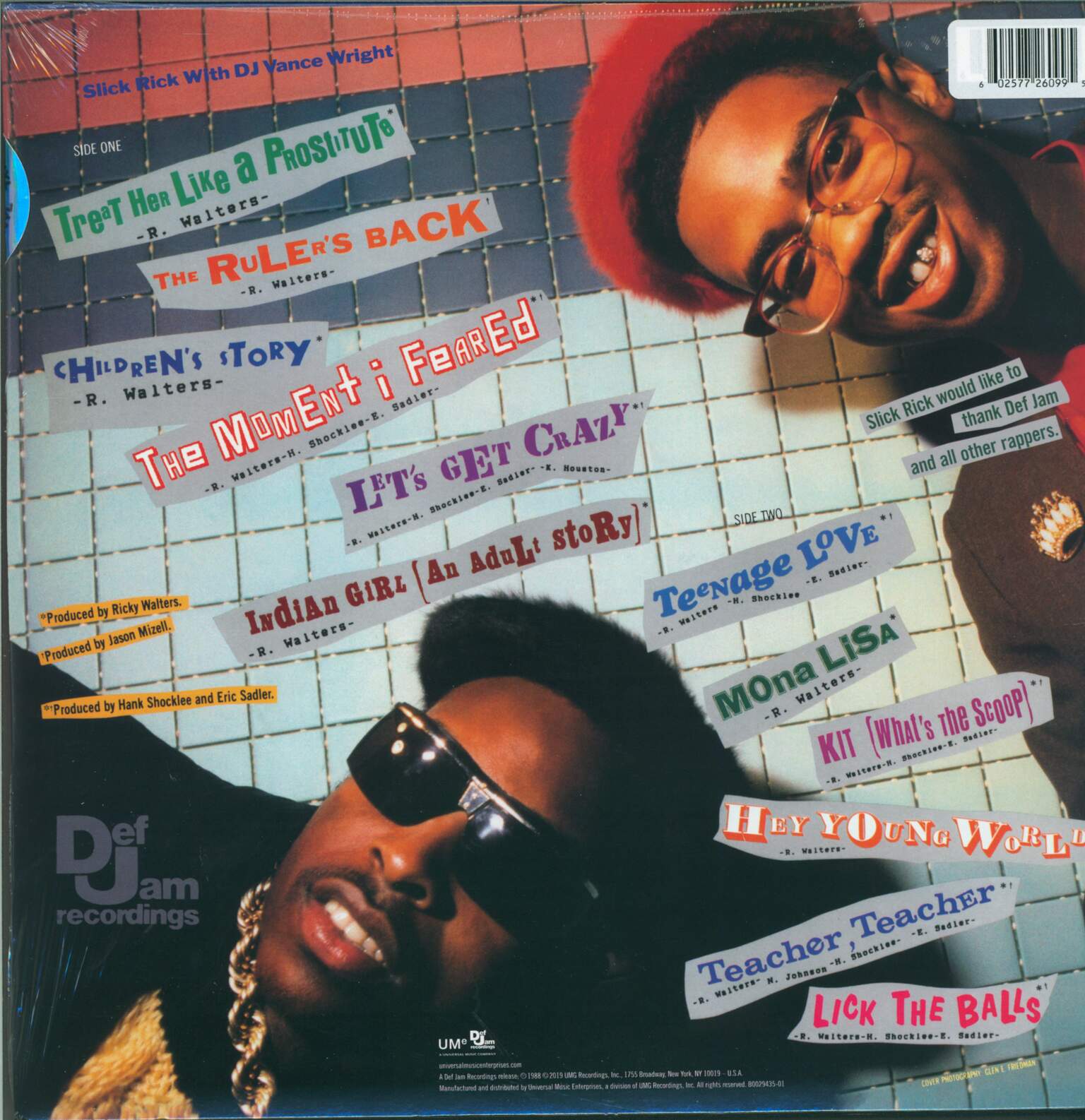 Slick Rick: The Great Adventures Of Slick Rick, 2×LP (Vinyl)