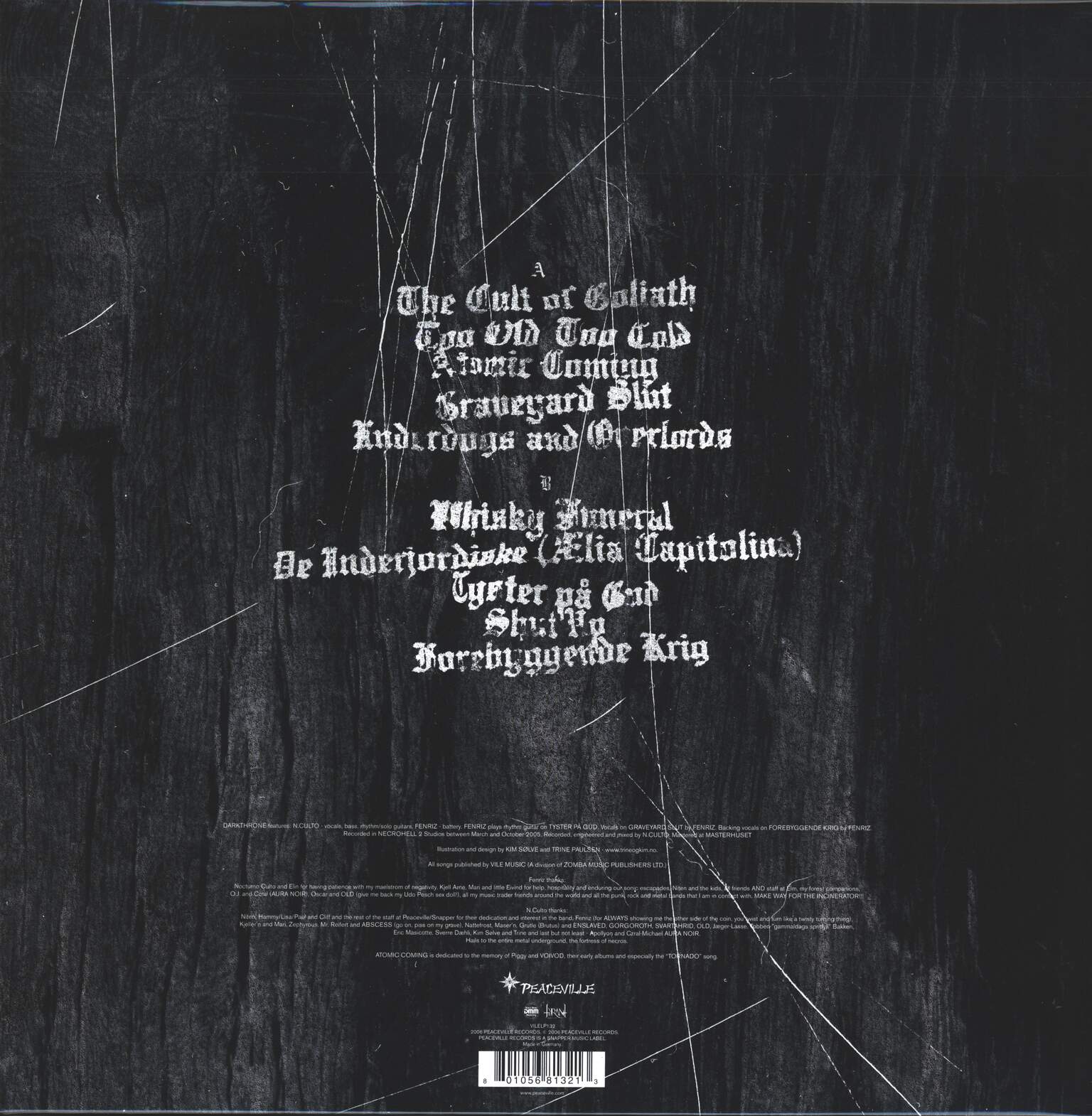 Darkthrone: The Cult Is Alive, 1×LP (Vinyl)