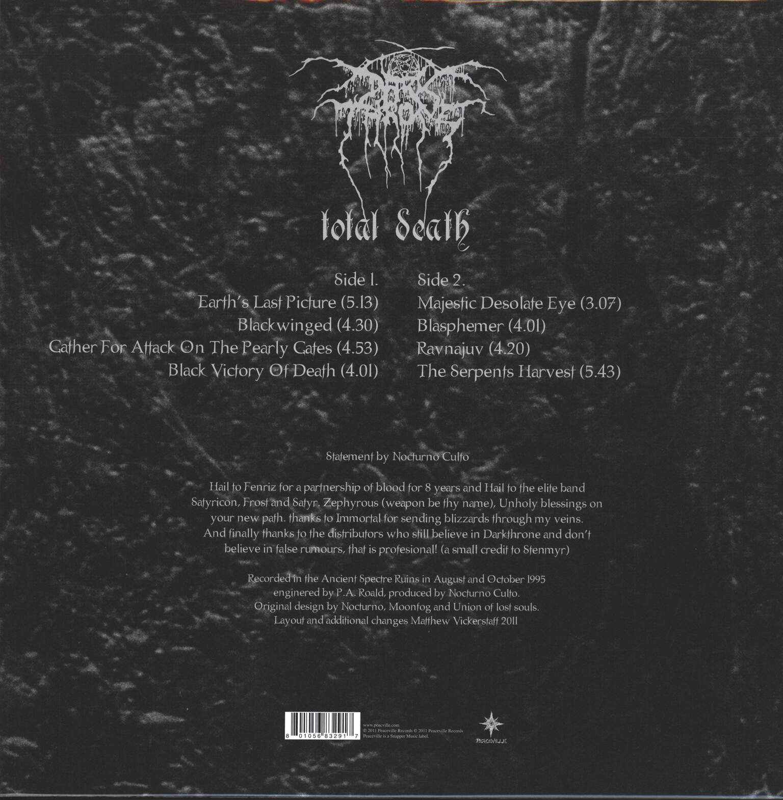Darkthrone: Total Death, 1×LP (Vinyl)
