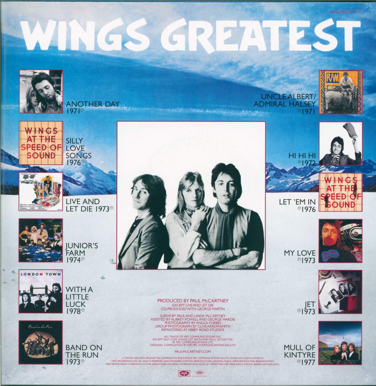 Wings: Wings Greatest, 1×LP (Vinyl)