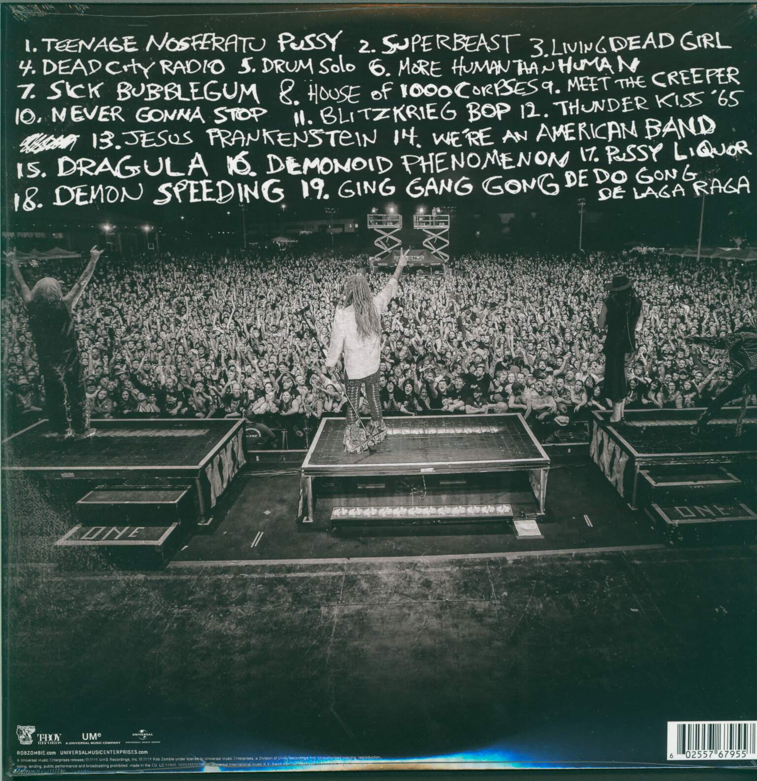 Rob Zombie: Spookshow International Live, 2×LP (Vinyl)