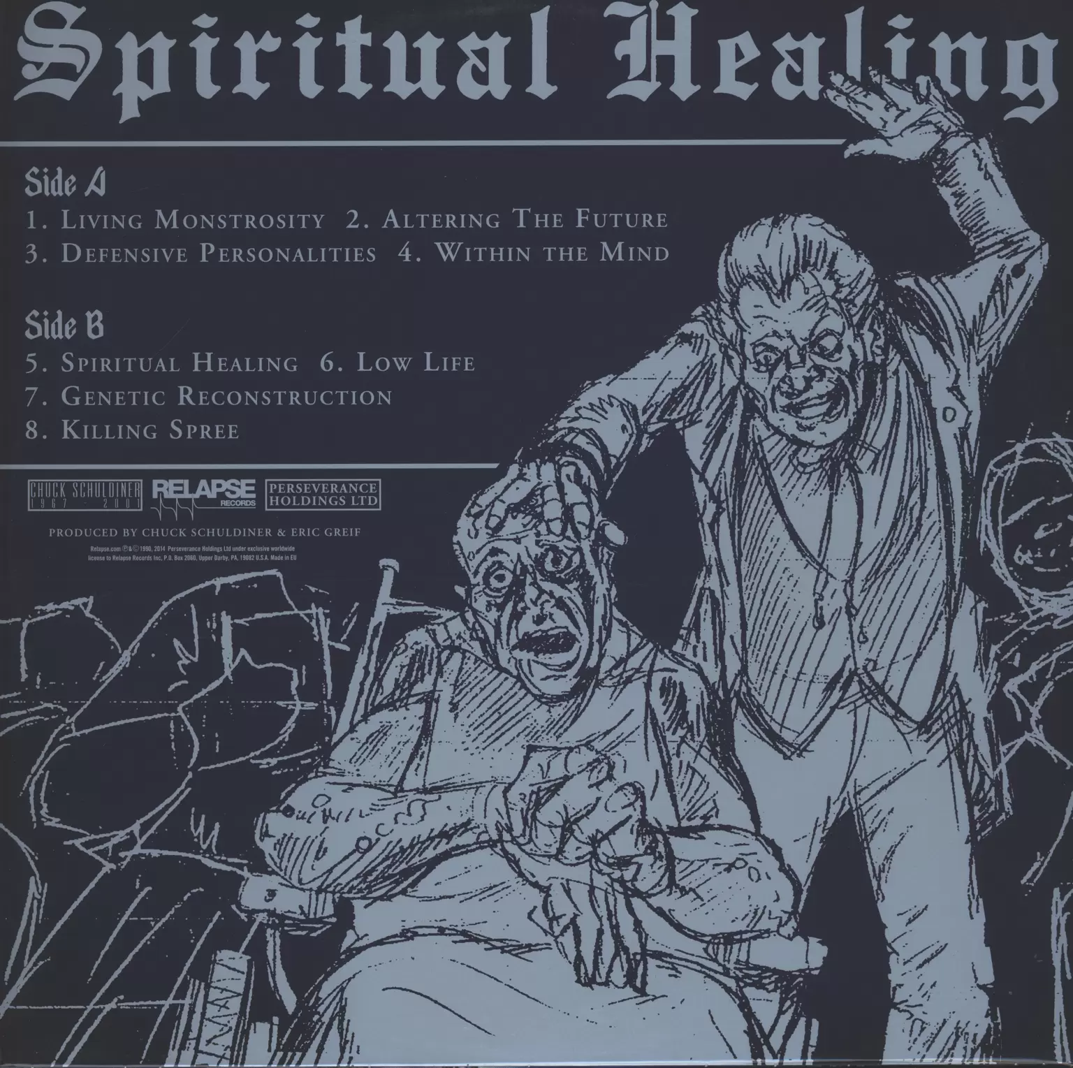 Death: Spiritual Healing, 1×LP (Vinyl)