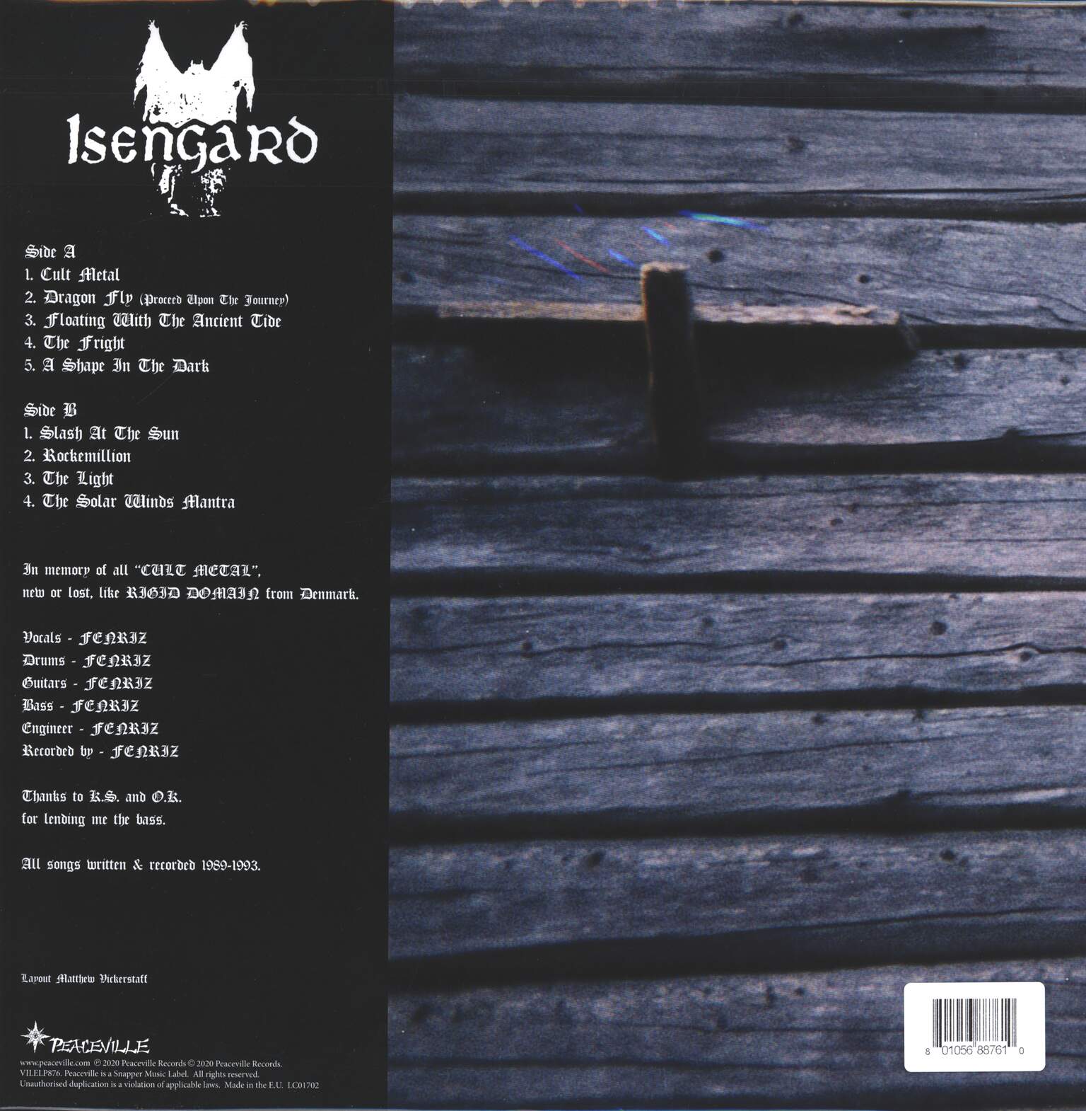 Isengard: Vårjevndøgn, 1×LP (Vinyl)
