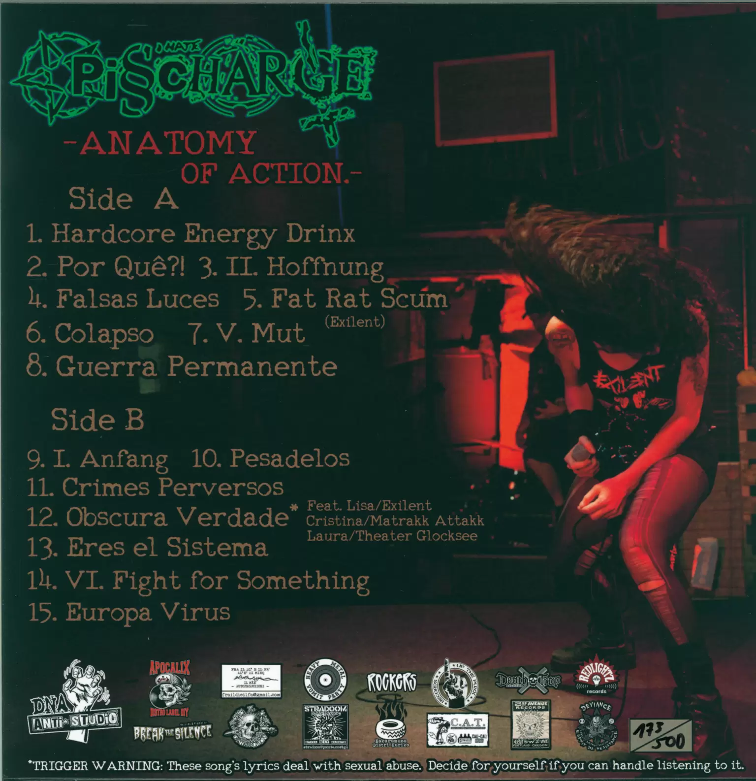 Pisscharge: Anatomy of Action, 1×LP (Vinyl)