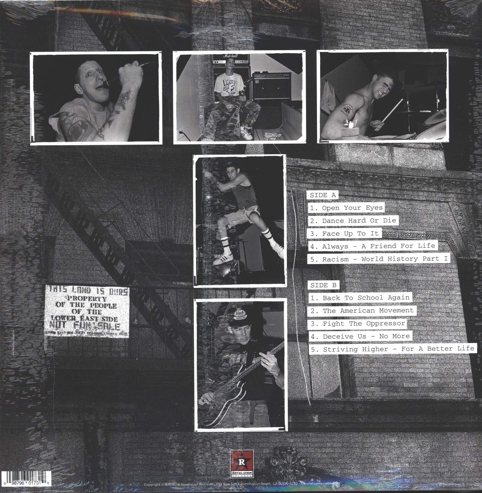 Warzone: Open Your Eyes, 1×LP (Vinyl)