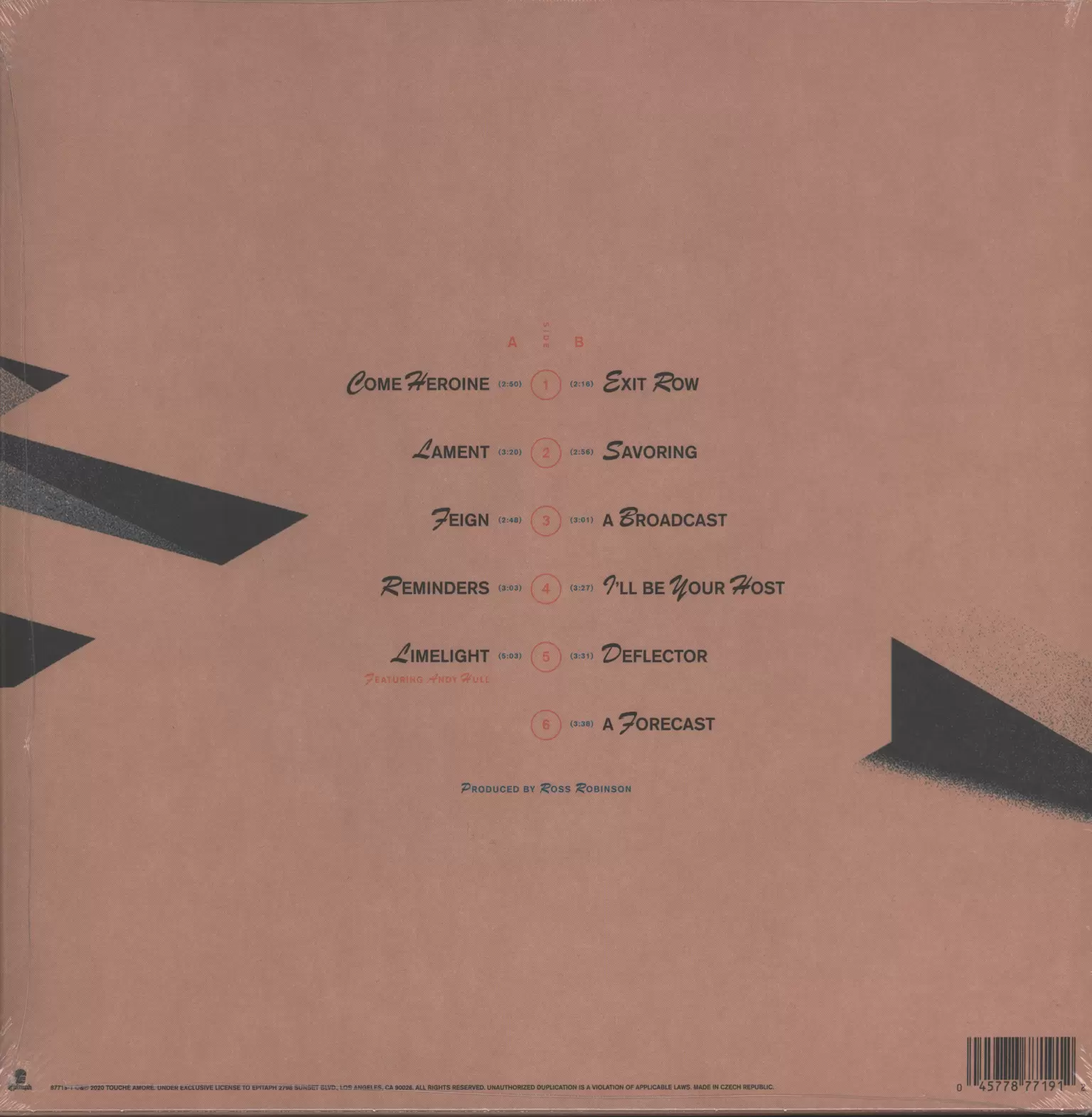 Touché Amoré: Lament, 1×LP (Vinyl)