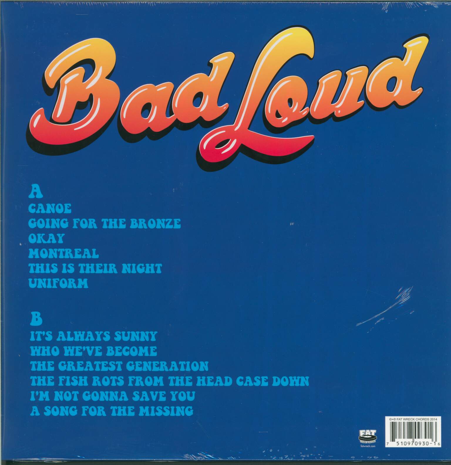 Joey Cape's Bad Loud: Volume One, 1×LP (Vinyl)