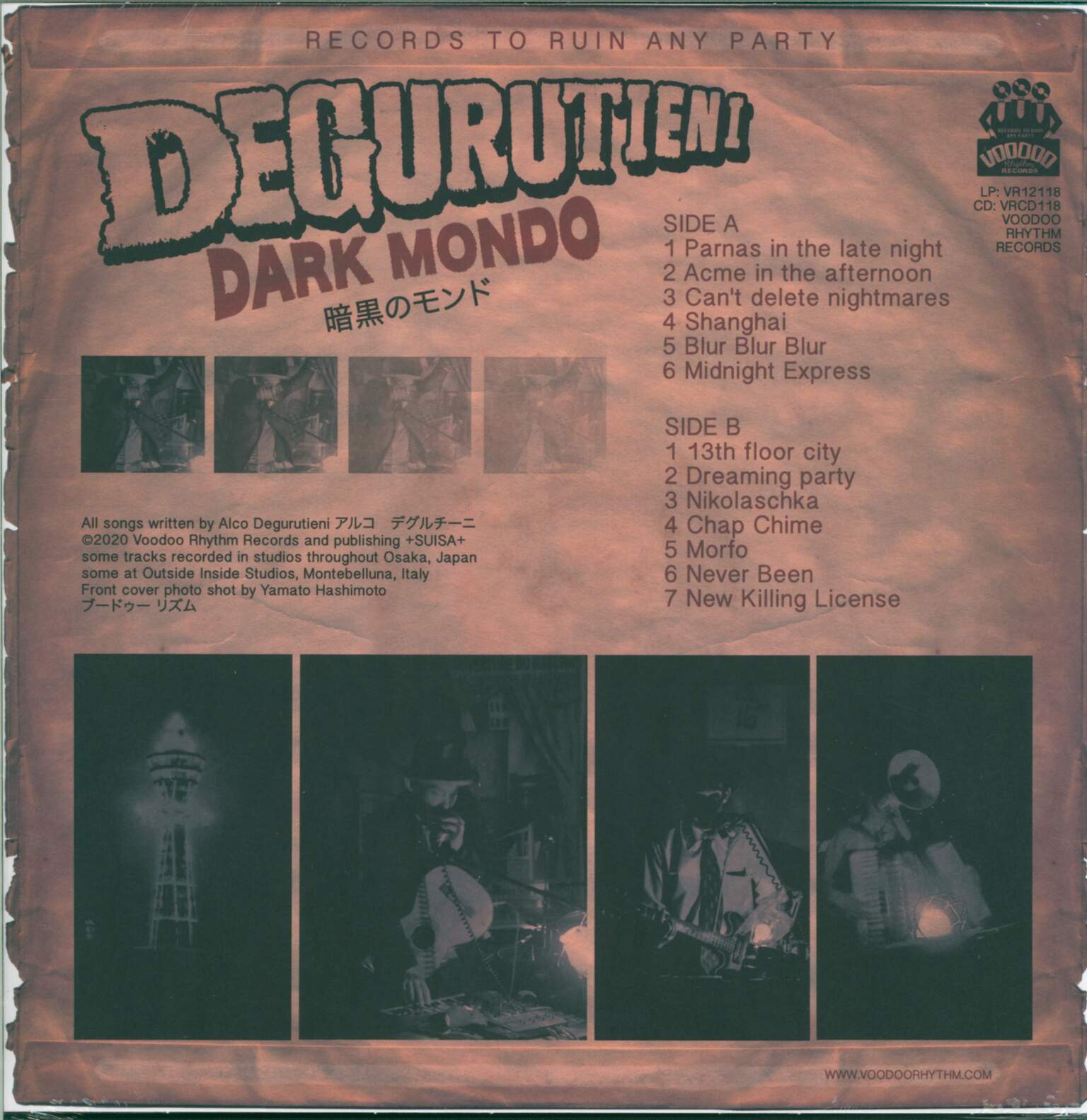 Degurutieni: Dark Mondo, 1×LP (Vinyl)