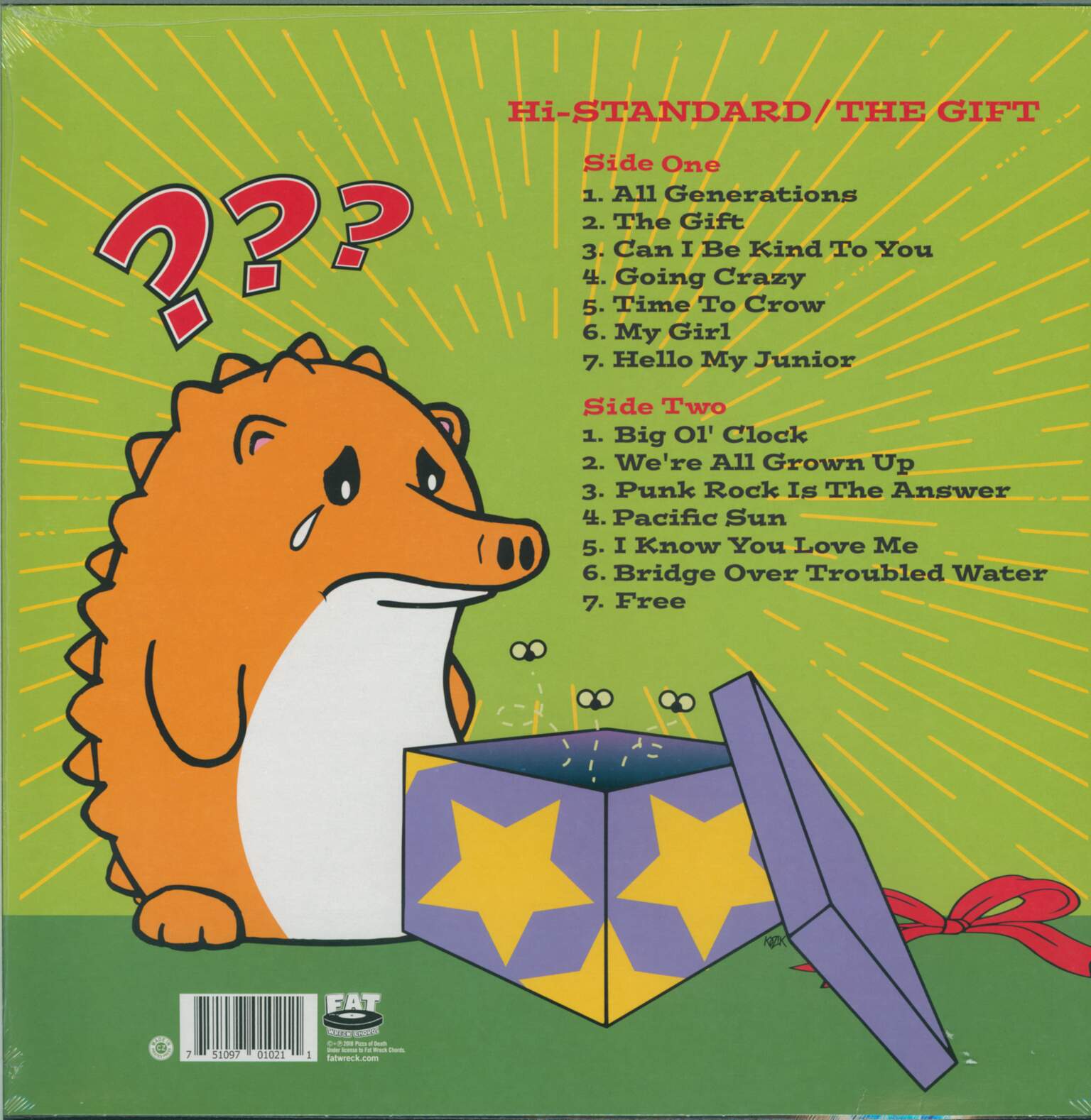 Hi-Standard: The Gift, 1×LP (Vinyl)
