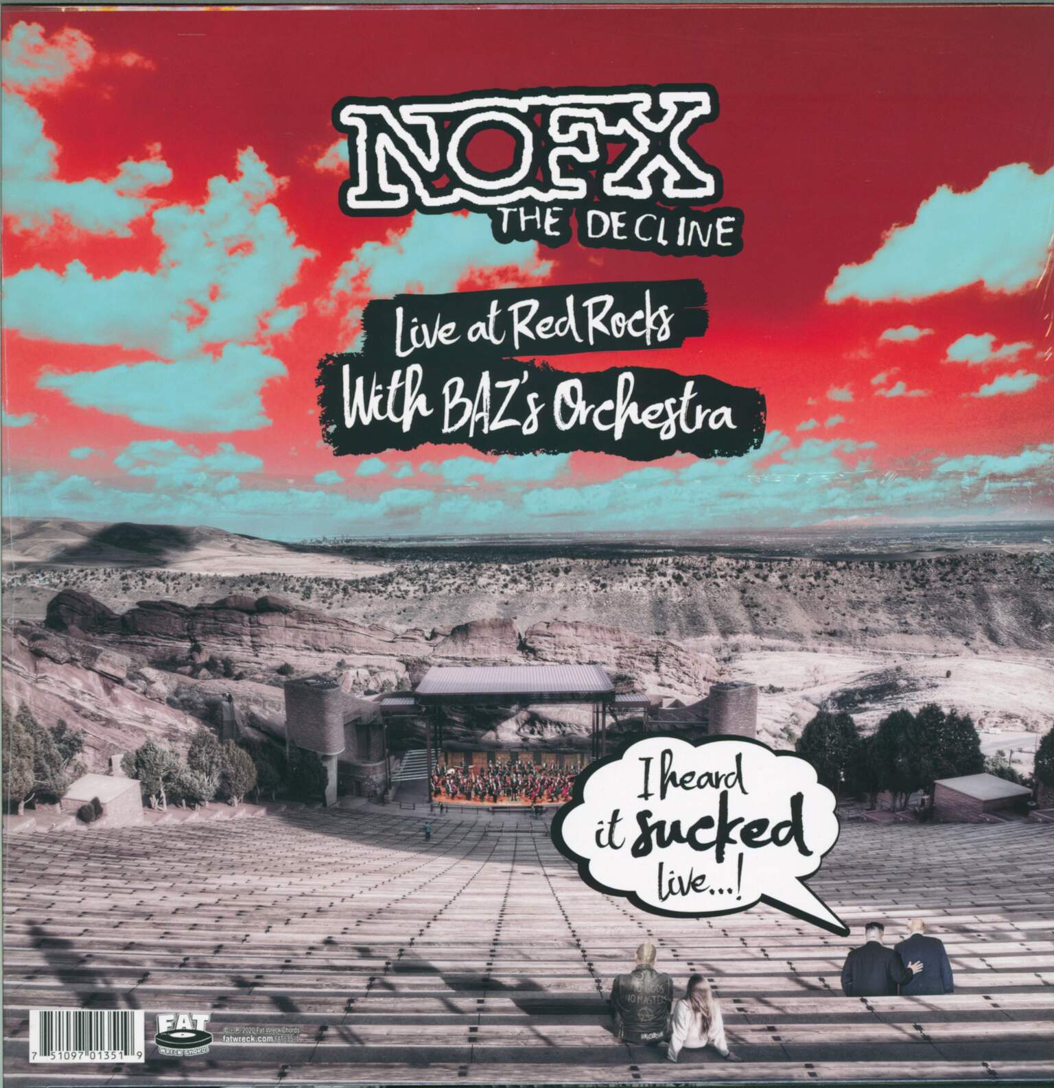 NOFX: The Decline Live At Red Rocks, 1×LP (Vinyl)