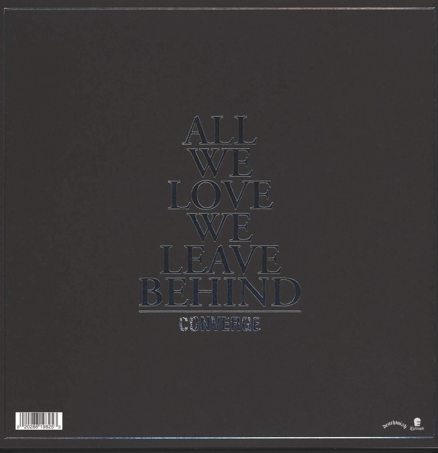 Converge: All We Love We Leave Behind, 2×LP (Vinyl)