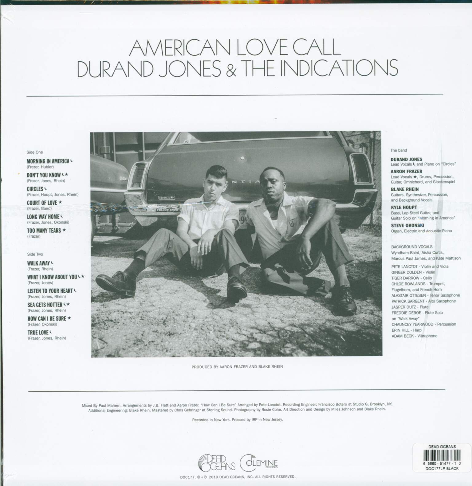 Durand Jones & The Indications: American Love Call, 1×LP (Vinyl)