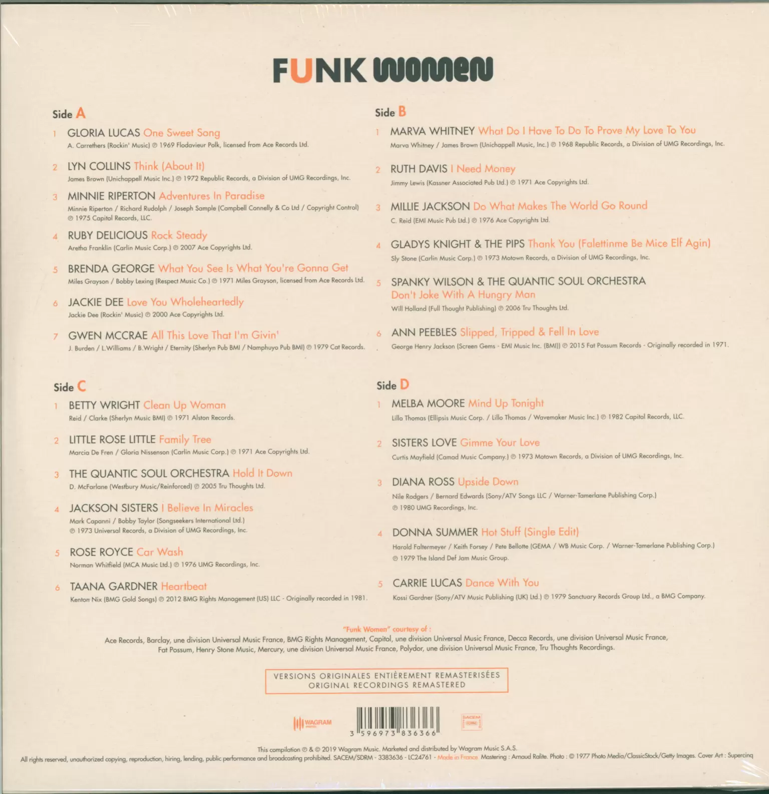Various: Funk Women, 2×LP (Vinyl)