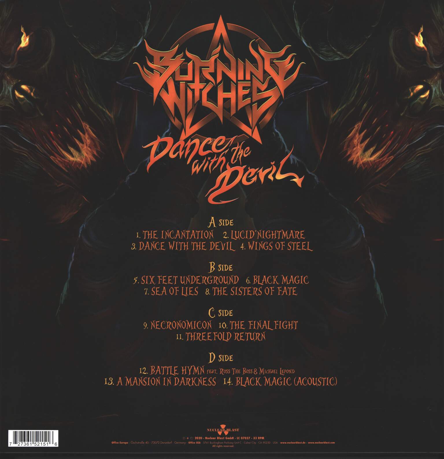 Burning Witches: Dance With The Devil, 2×LP (Vinyl)