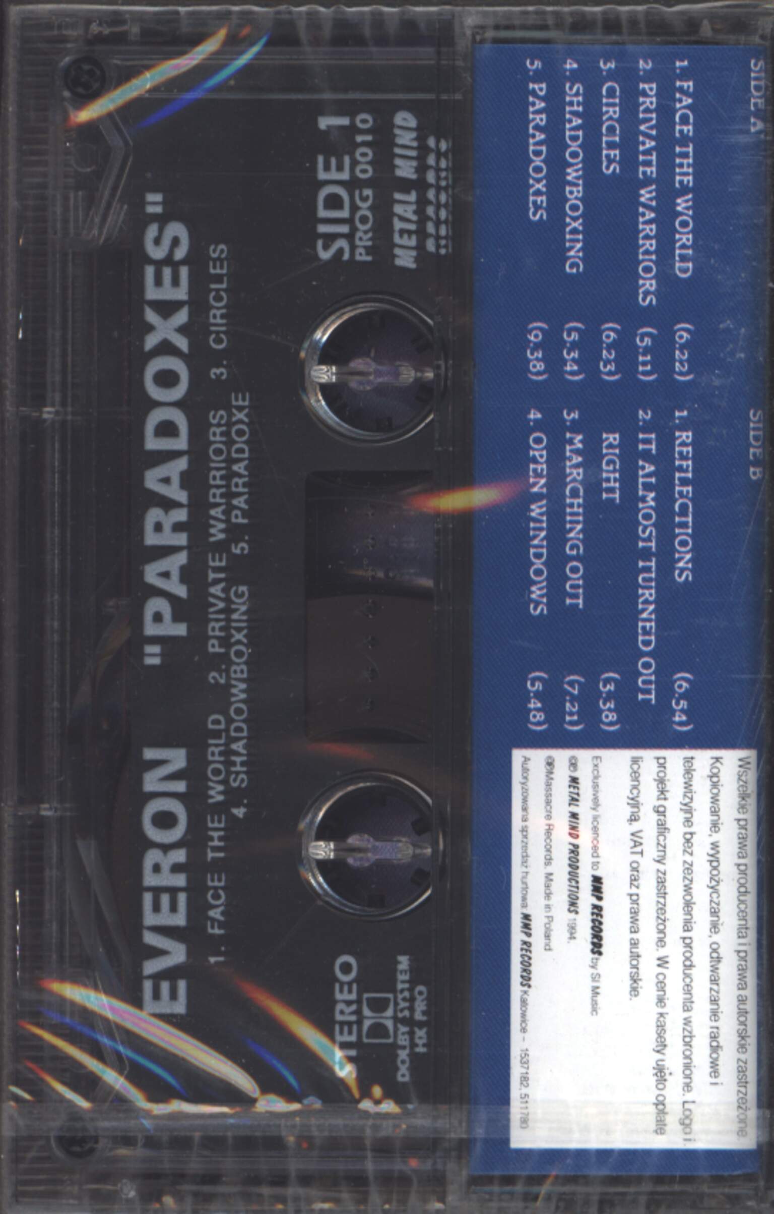Everon: Paradoxes, 1×Tape