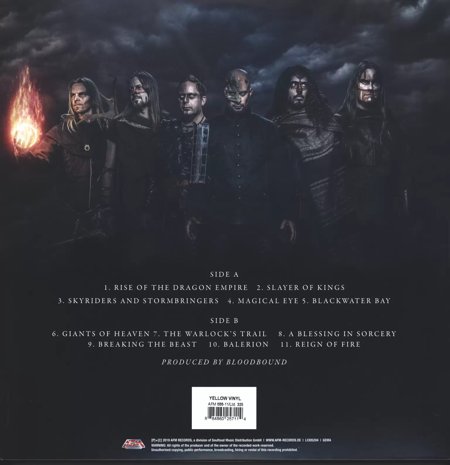 Bloodbound: Rise Of The Dragon Empire, 1×LP (Vinyl)