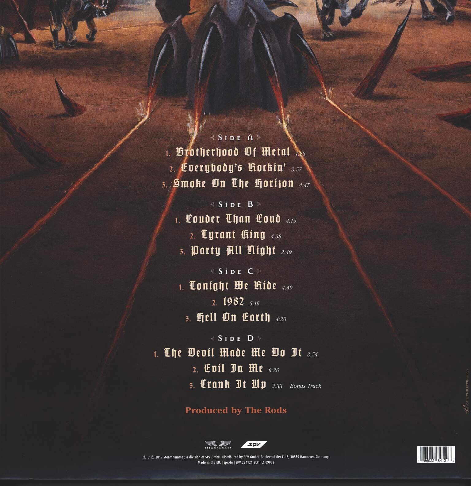 The Rods: Brotherhood Of Metal, 2×LP (Vinyl), 1×CD