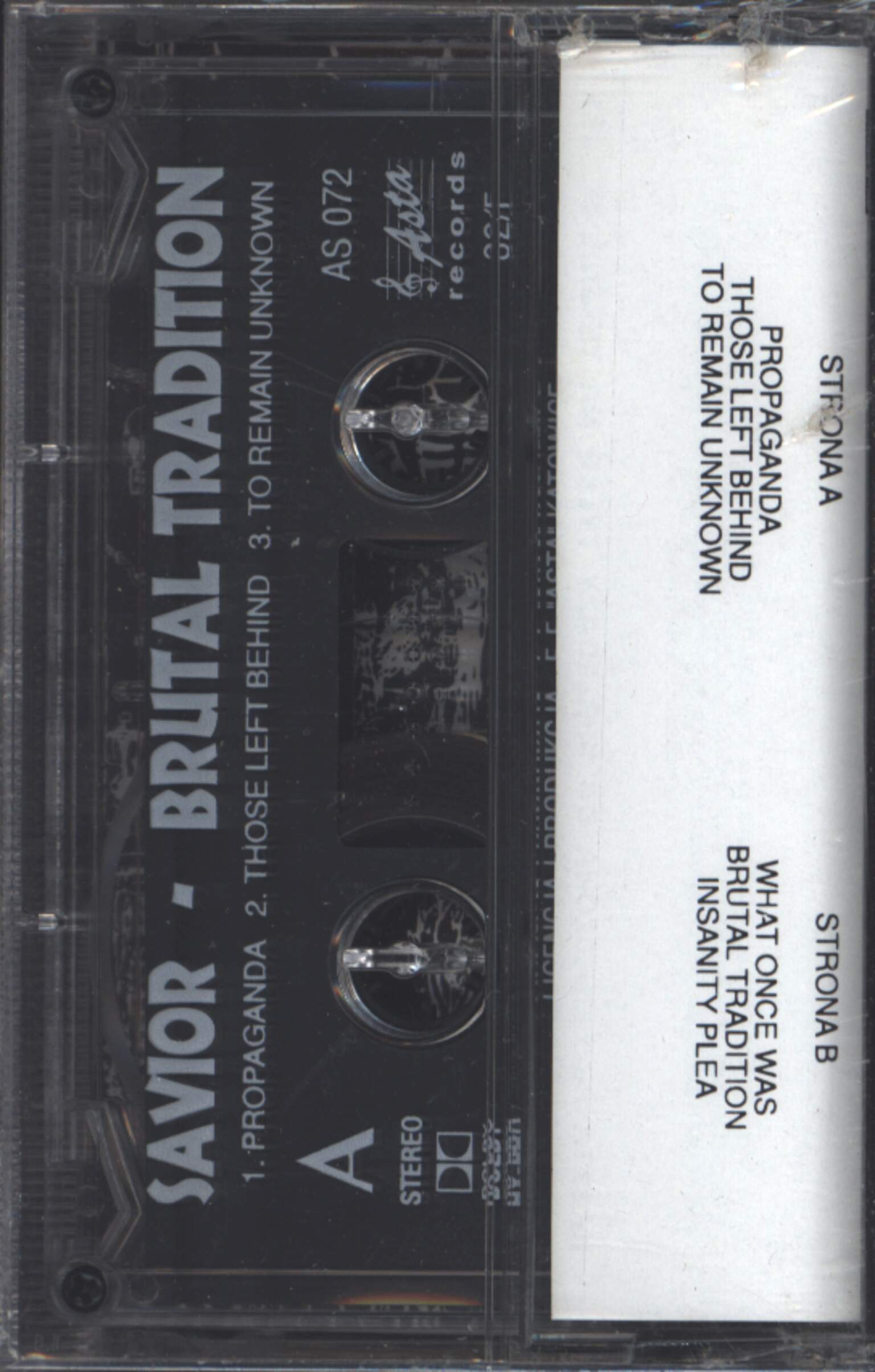 Savior: Brutal Tradition, 1×Tape