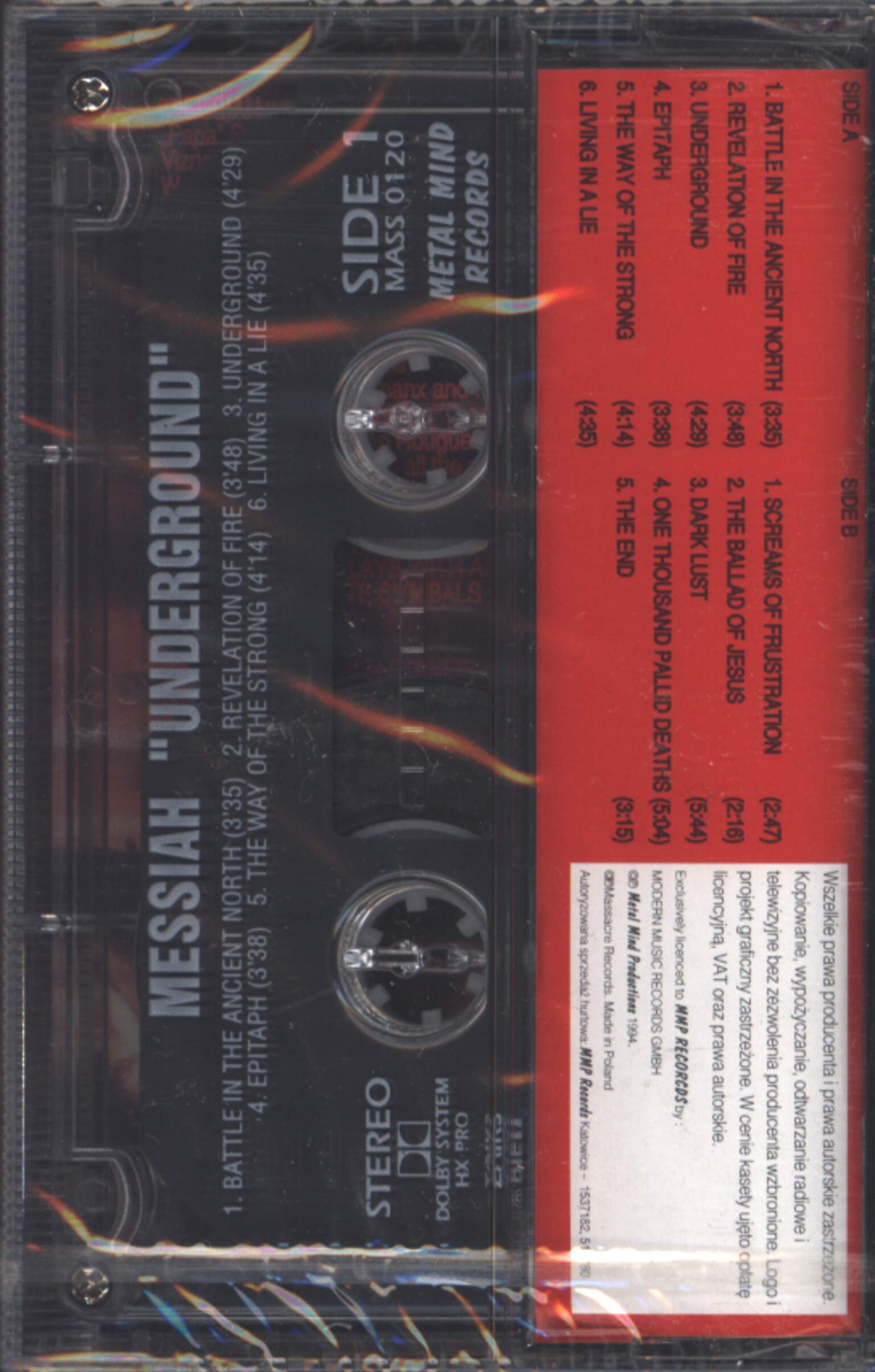 Messiah: Underground, 1×Tape