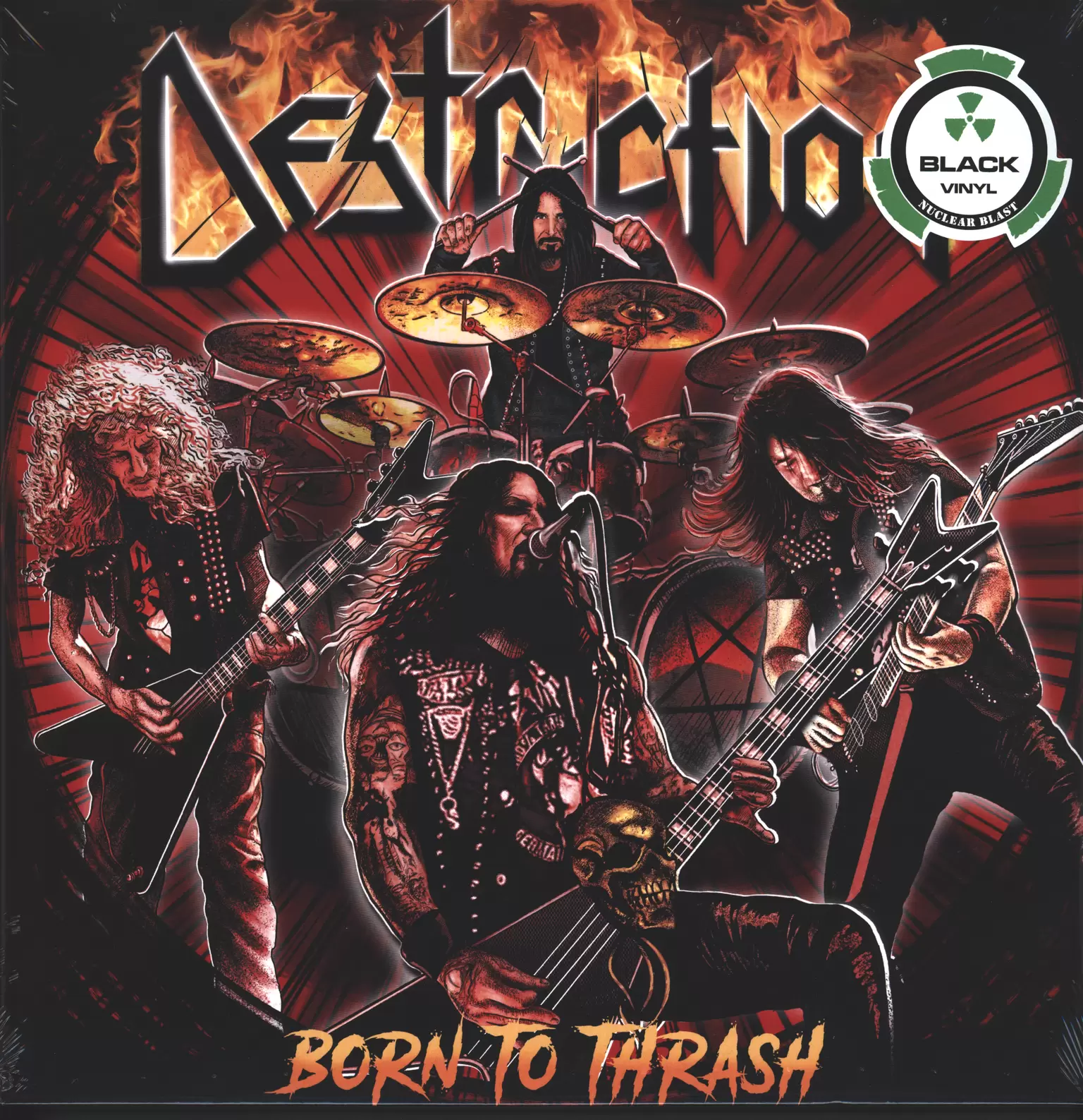 Destruction: Born To Thrash (Live In Germany), 2×LP (Vinyl)