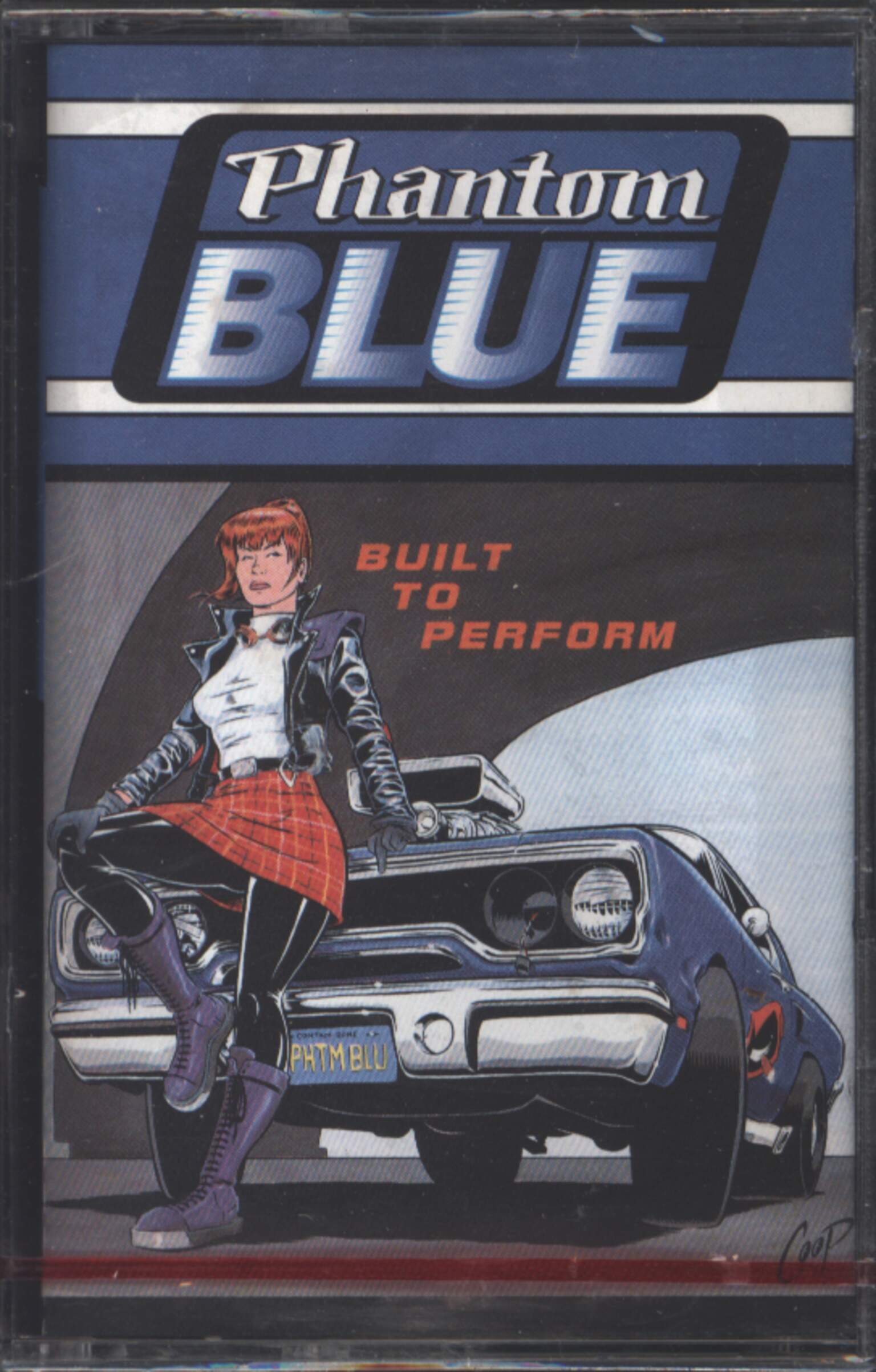 Phantom Blue: Built to perform, 1×Tape