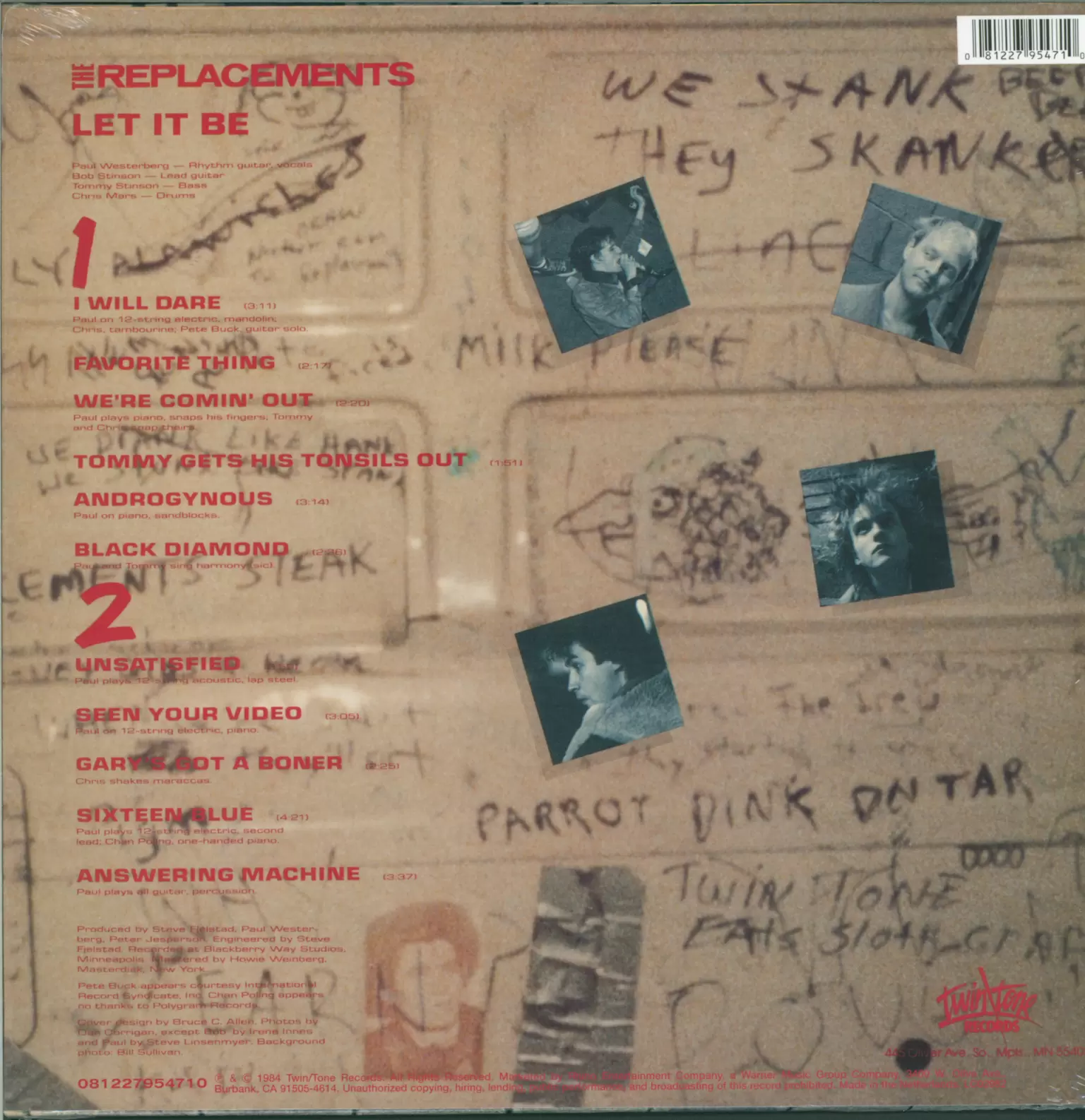 The Replacements: Let It Be, 1×LP (Vinyl)
